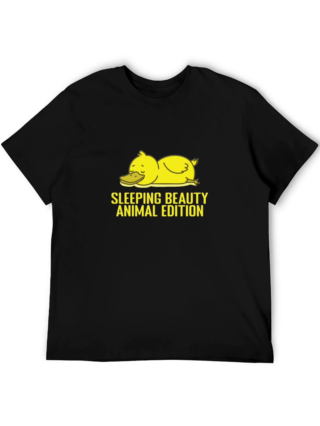 Sleeping Beauty Duck T-Shirt Animal Edition
