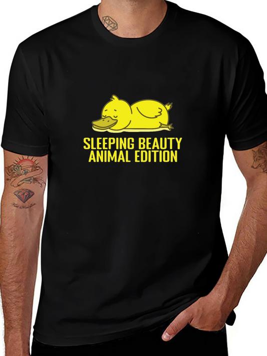 Sleeping Beauty Duck T-Shirt Animal Edition