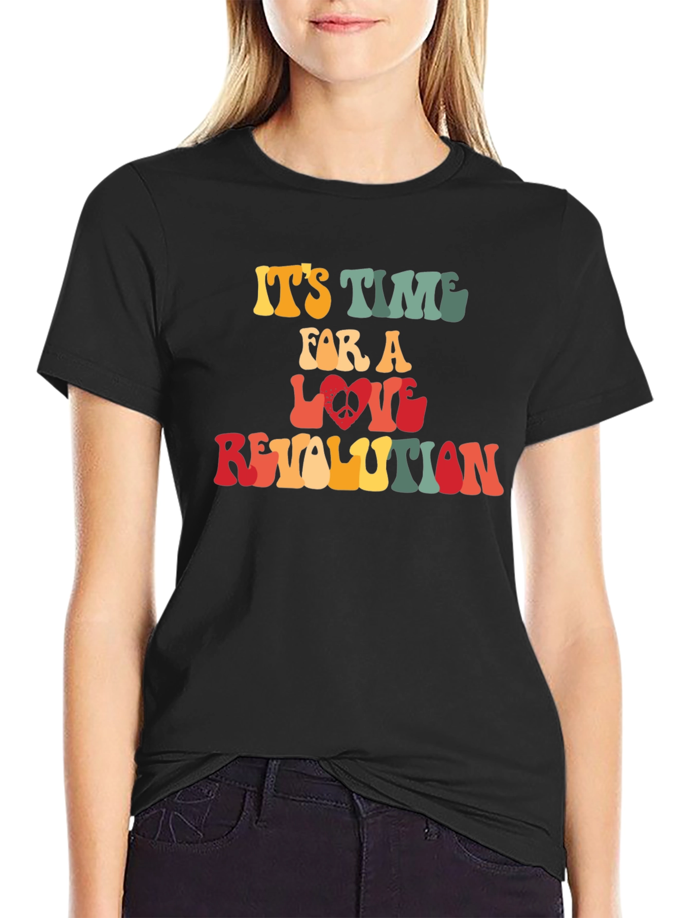 Retro Love Revolution T-Shirt