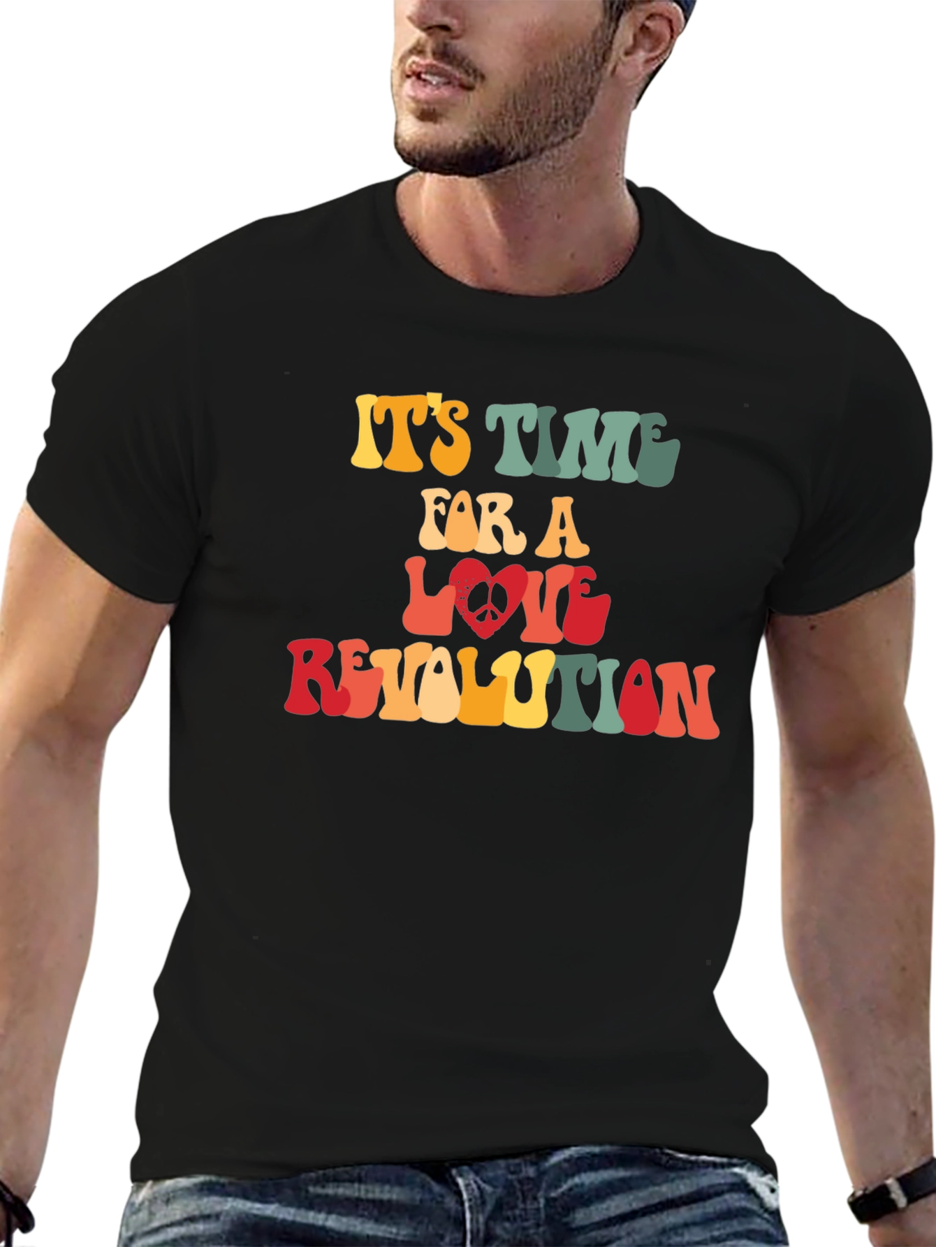 Retro Love Revolution T-Shirt