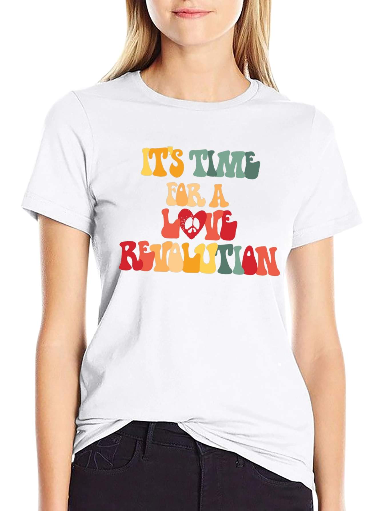Retro Love Revolution T-Shirt