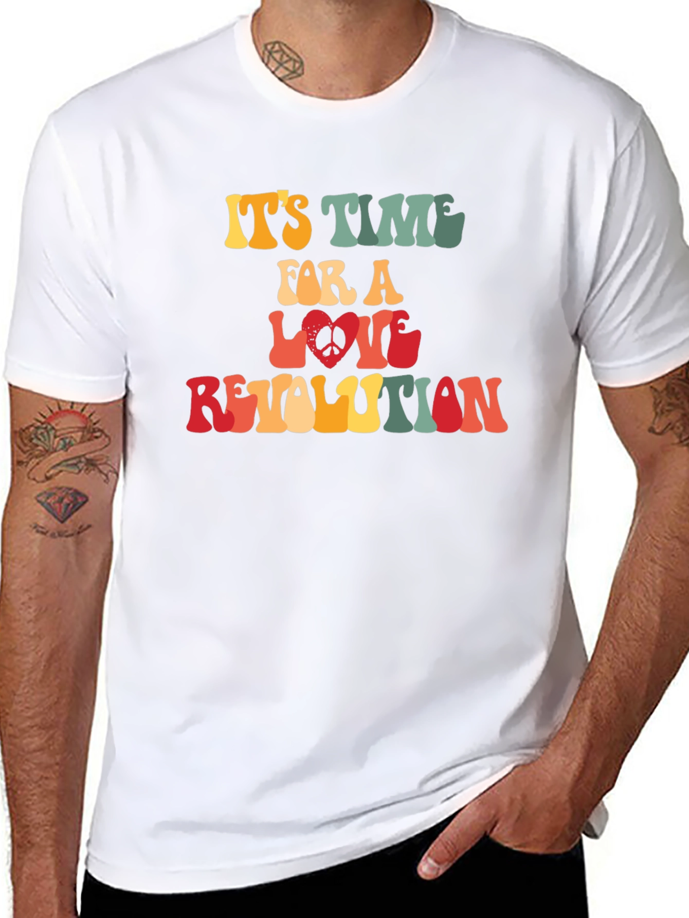 Retro Love Revolution T-Shirt