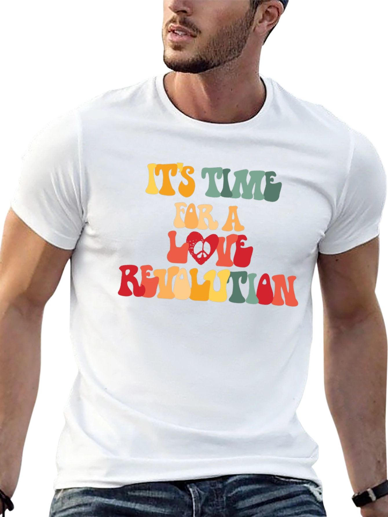 Retro Love Revolution T-Shirt