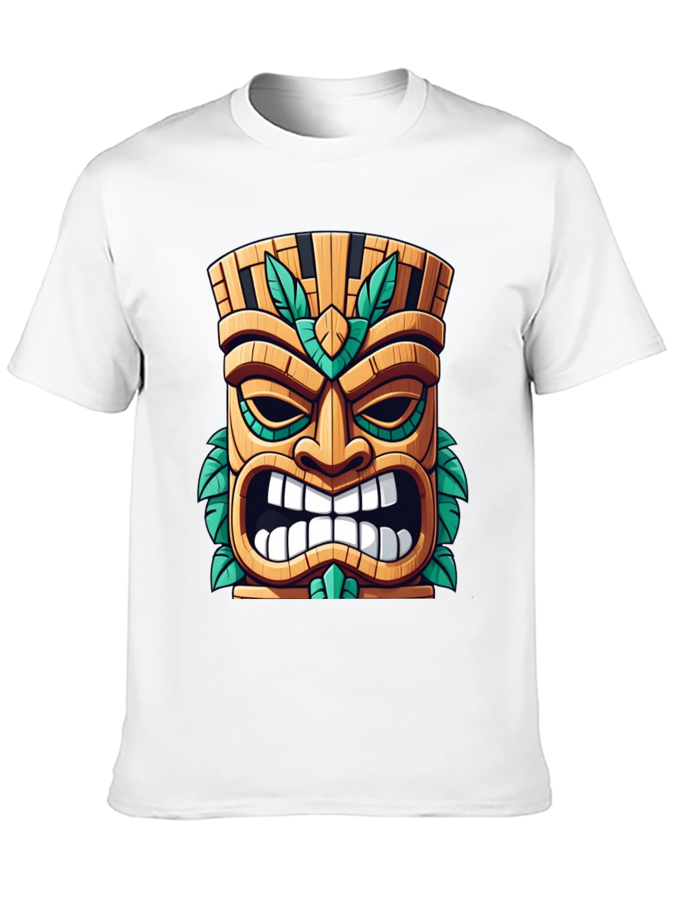 Tiki Mask Graphic Tee