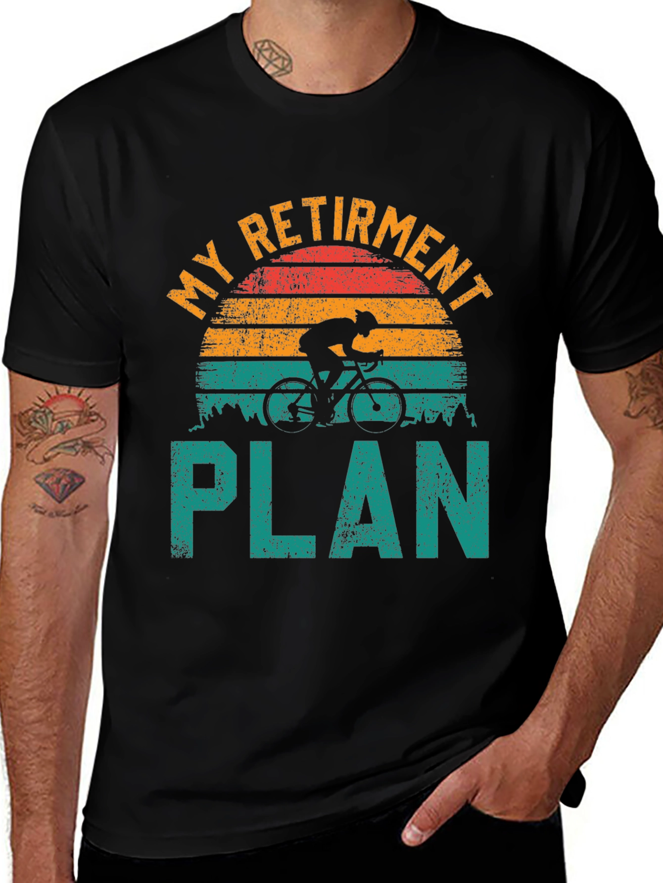 My Retirement Plan Biking T-Shirt