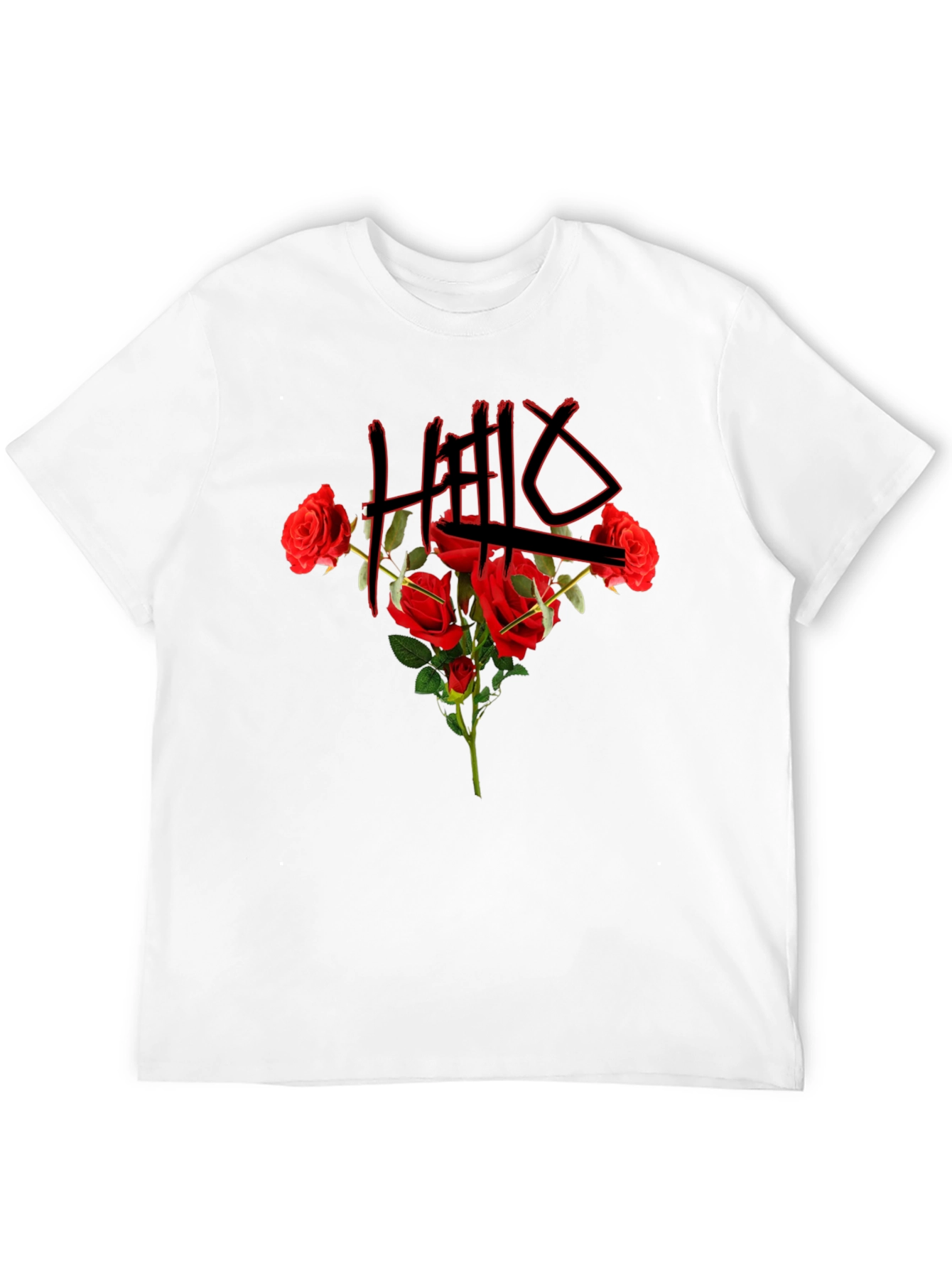 Floral Graphic Tee - HELLX