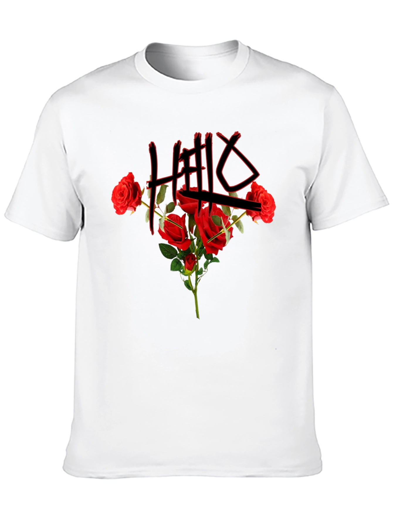 Floral Graphic Tee - HELLX