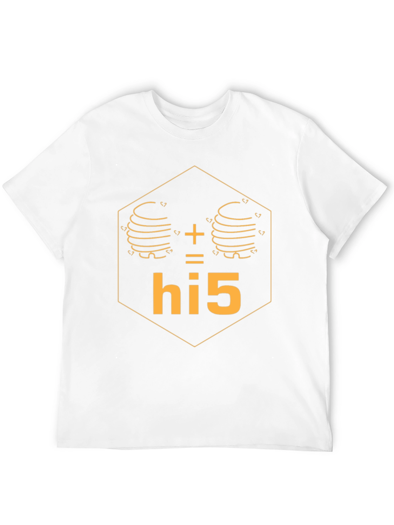 Funny Hi5 T-Shirt - Stack Overflow Programmer Humor