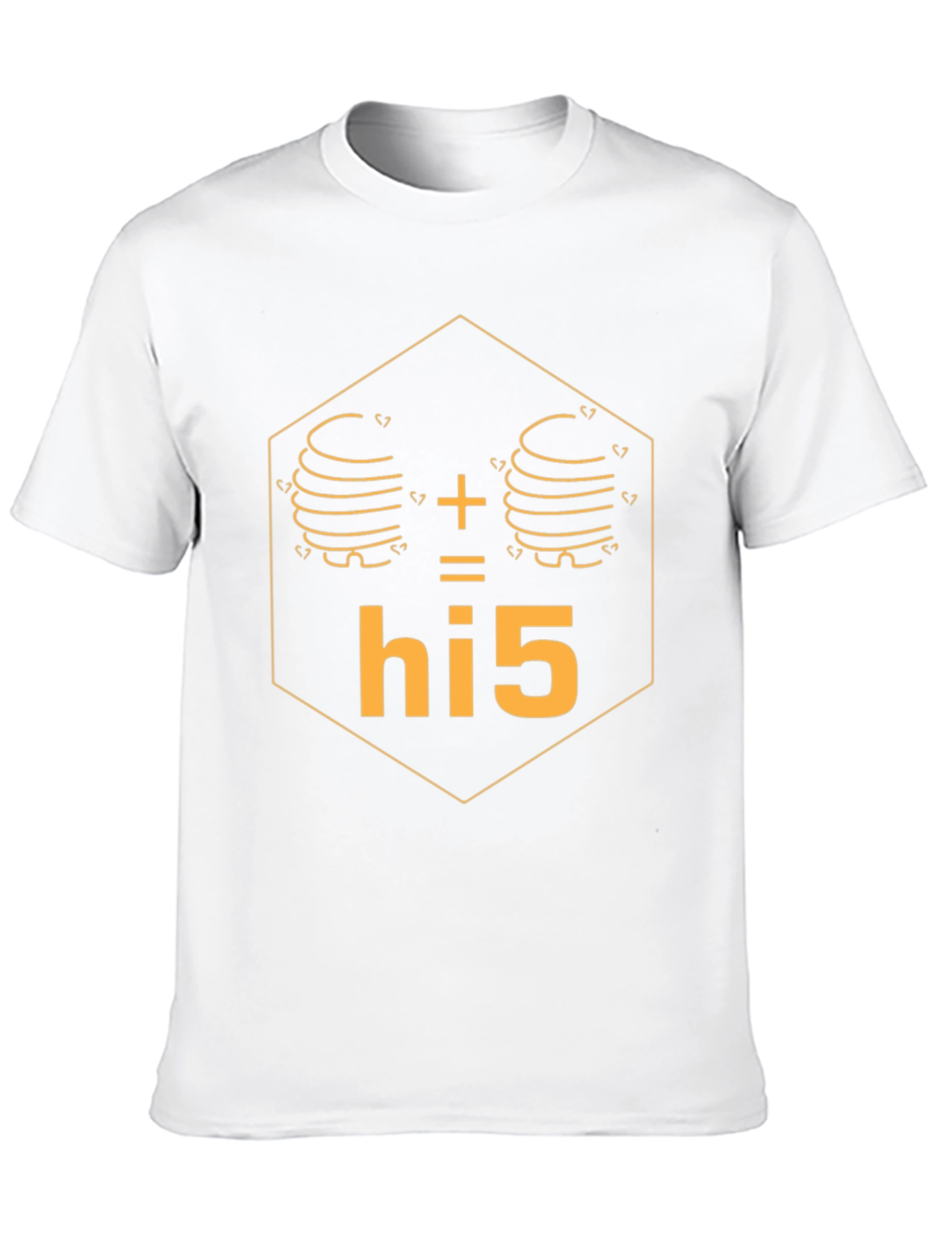 Funny Hi5 T-Shirt - Stack Overflow Programmer Humor