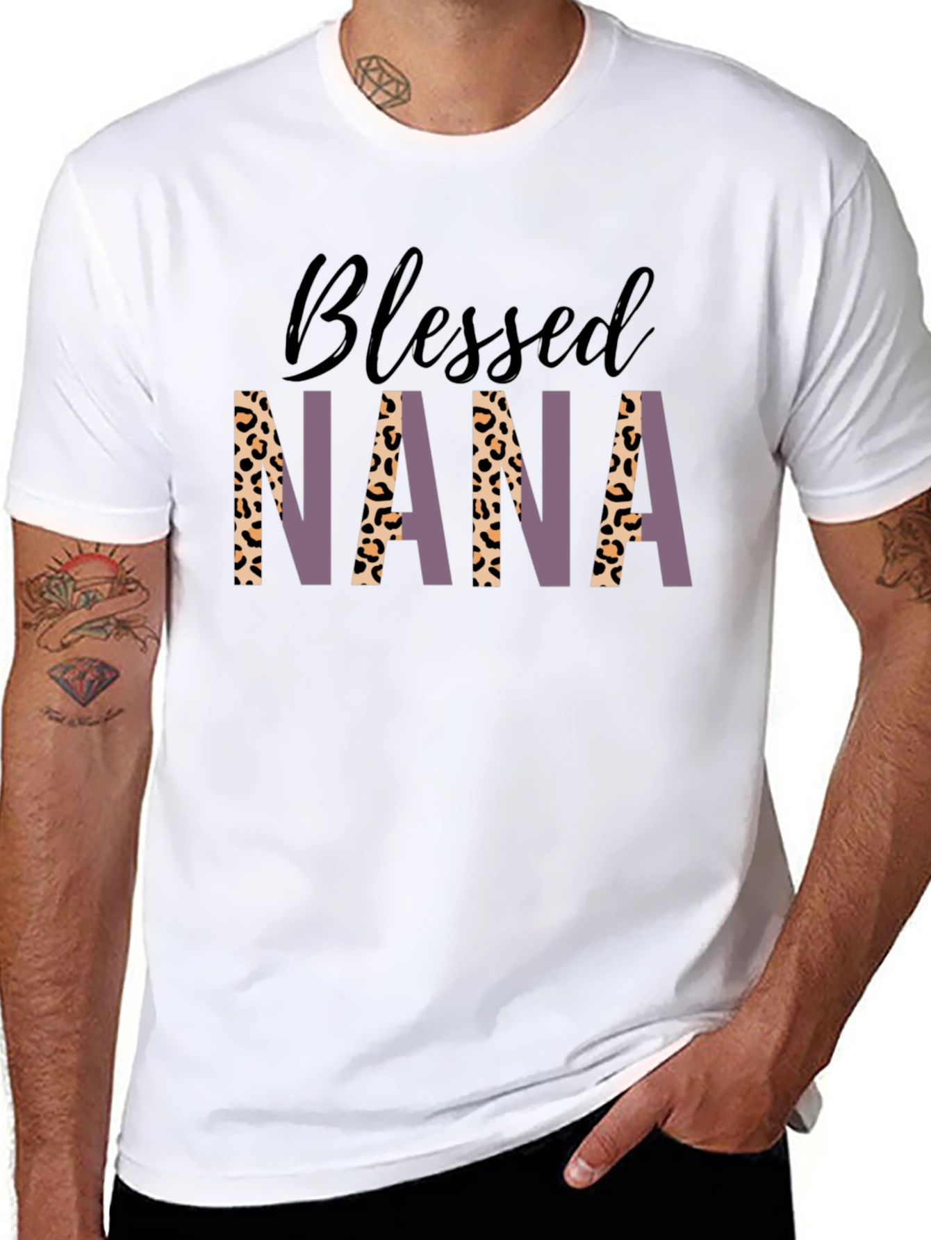 Blessed Nana Graphic T-Shirt