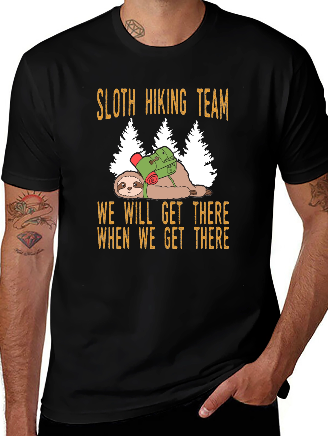 Sloth Hiking Team T-Shirt