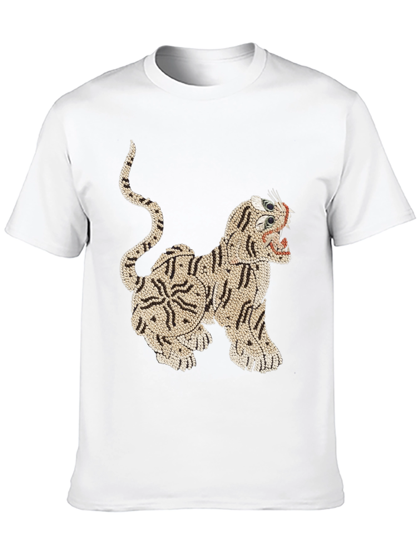 Tiger Graphic Print T-Shirt