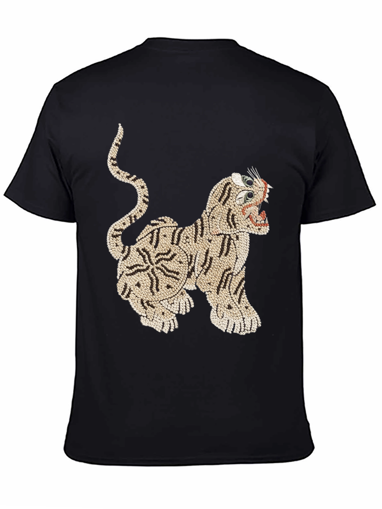 Tiger Graphic Print T-Shirt
