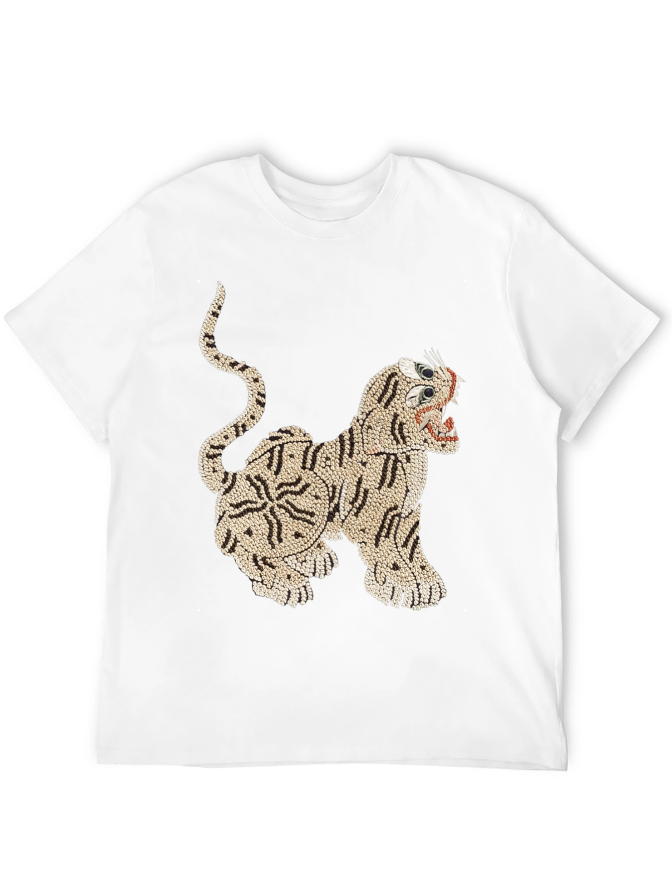 Tiger Graphic Print T-Shirt