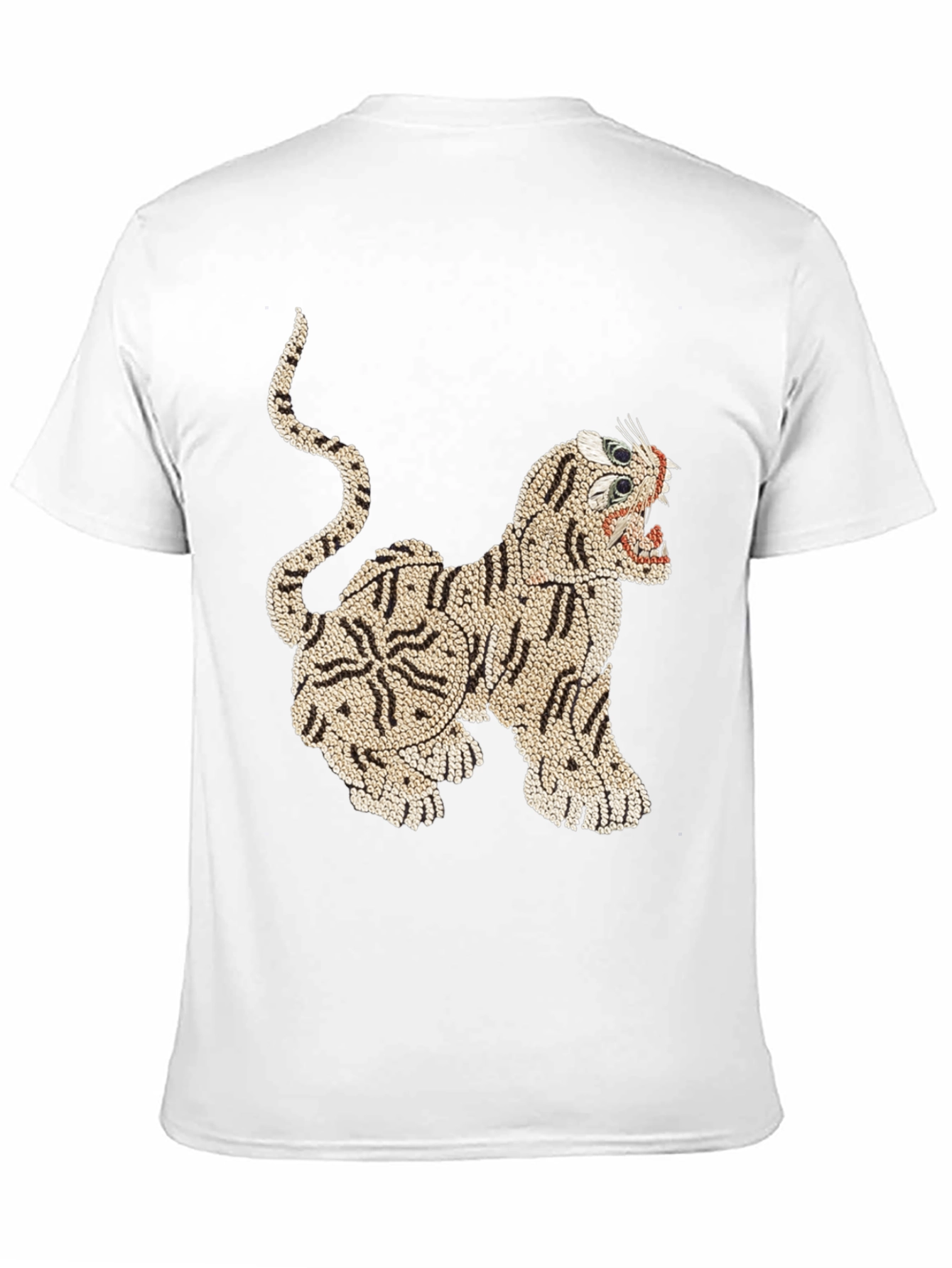 Tiger Graphic Print T-Shirt