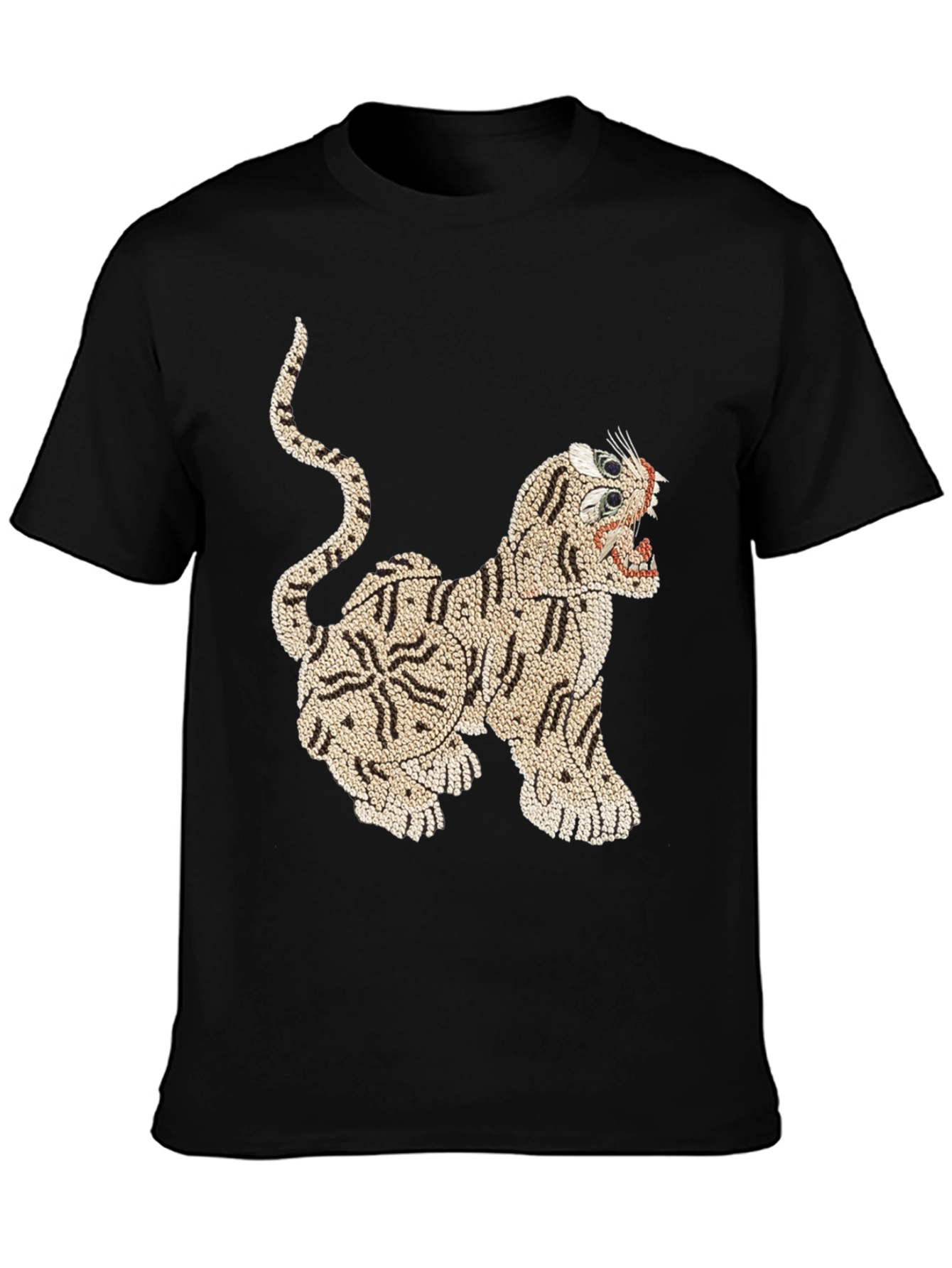 Tiger Graphic Print T-Shirt