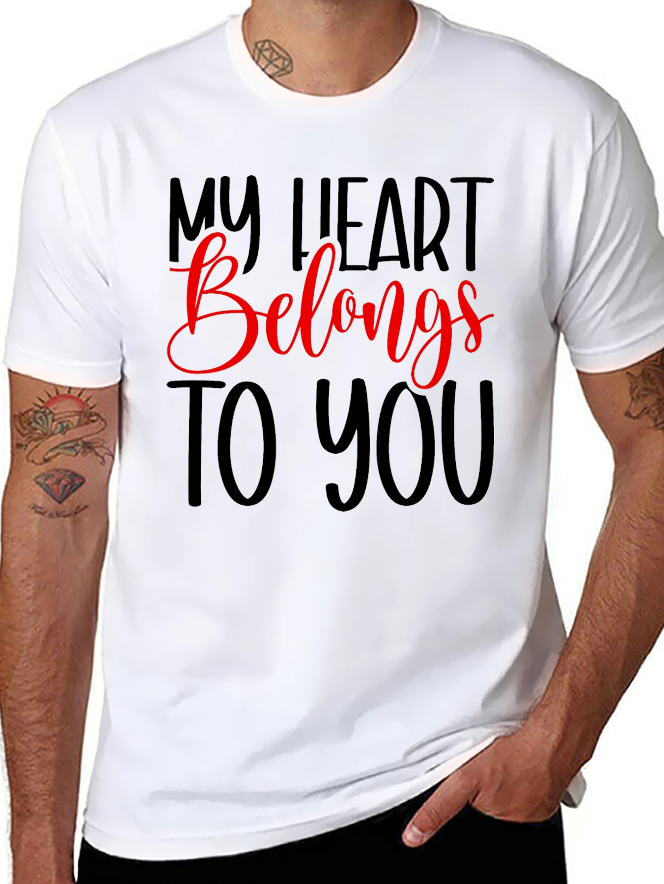 My Heart Belongs To You Graphic Tee