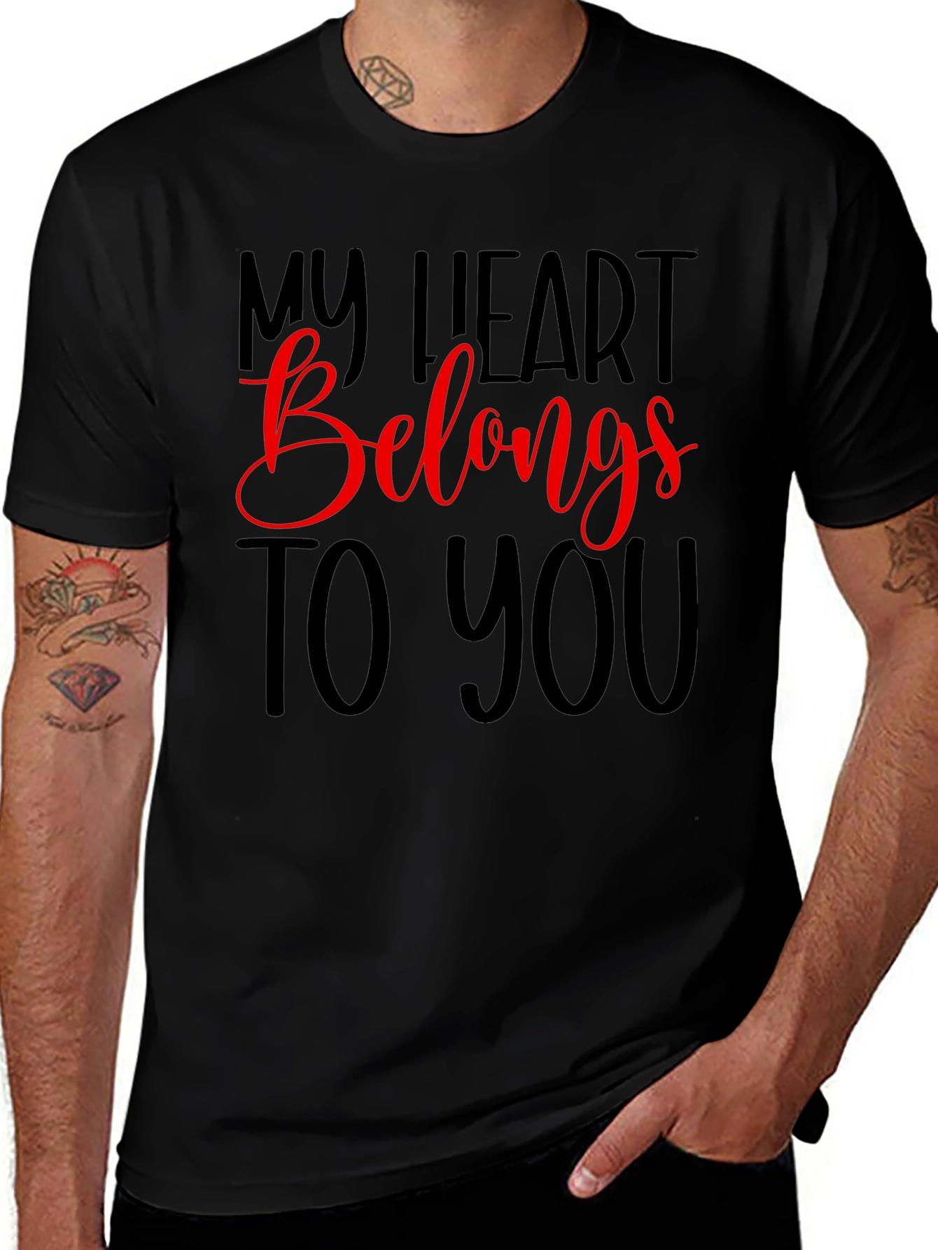 My Heart Belongs To You Graphic Tee