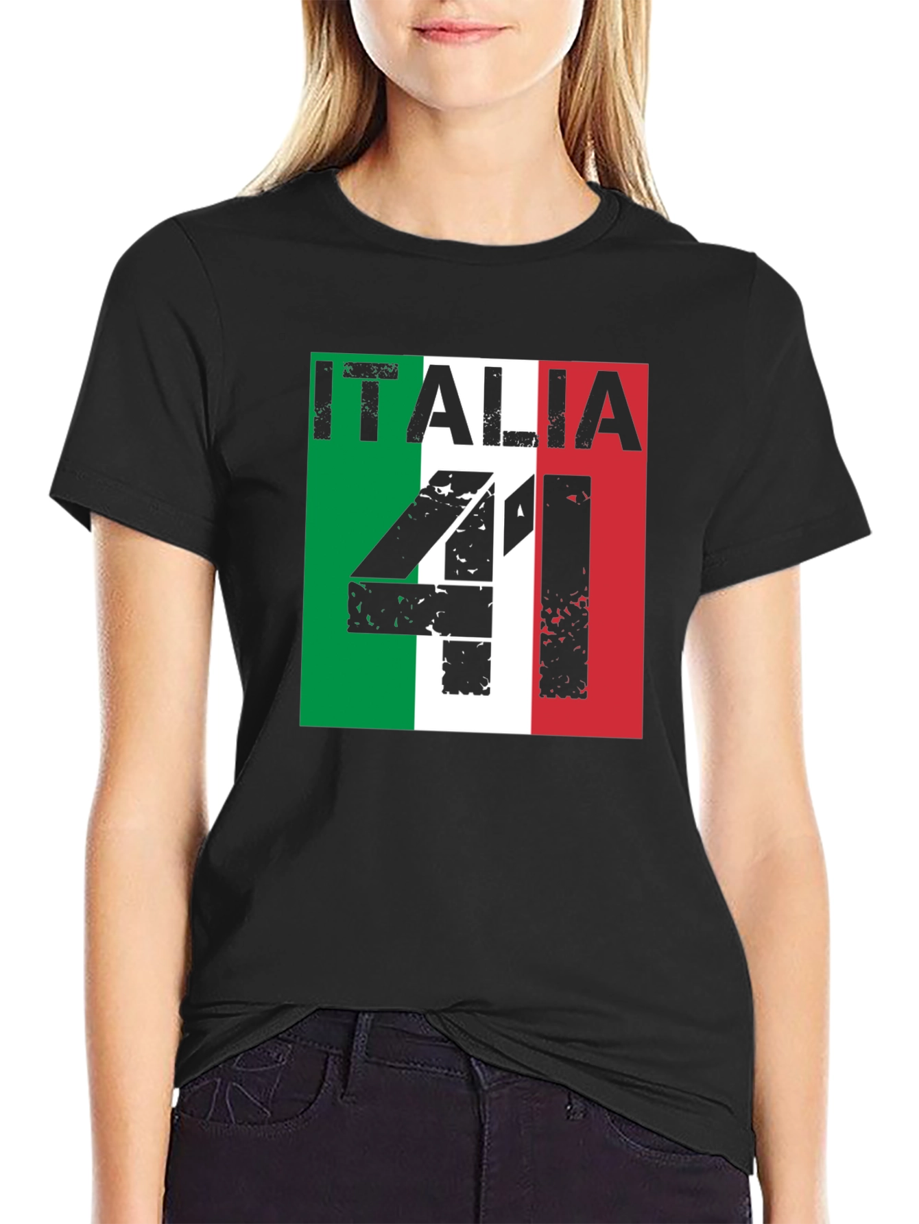 Italia Number T-Shirt - Italian Pride Tee