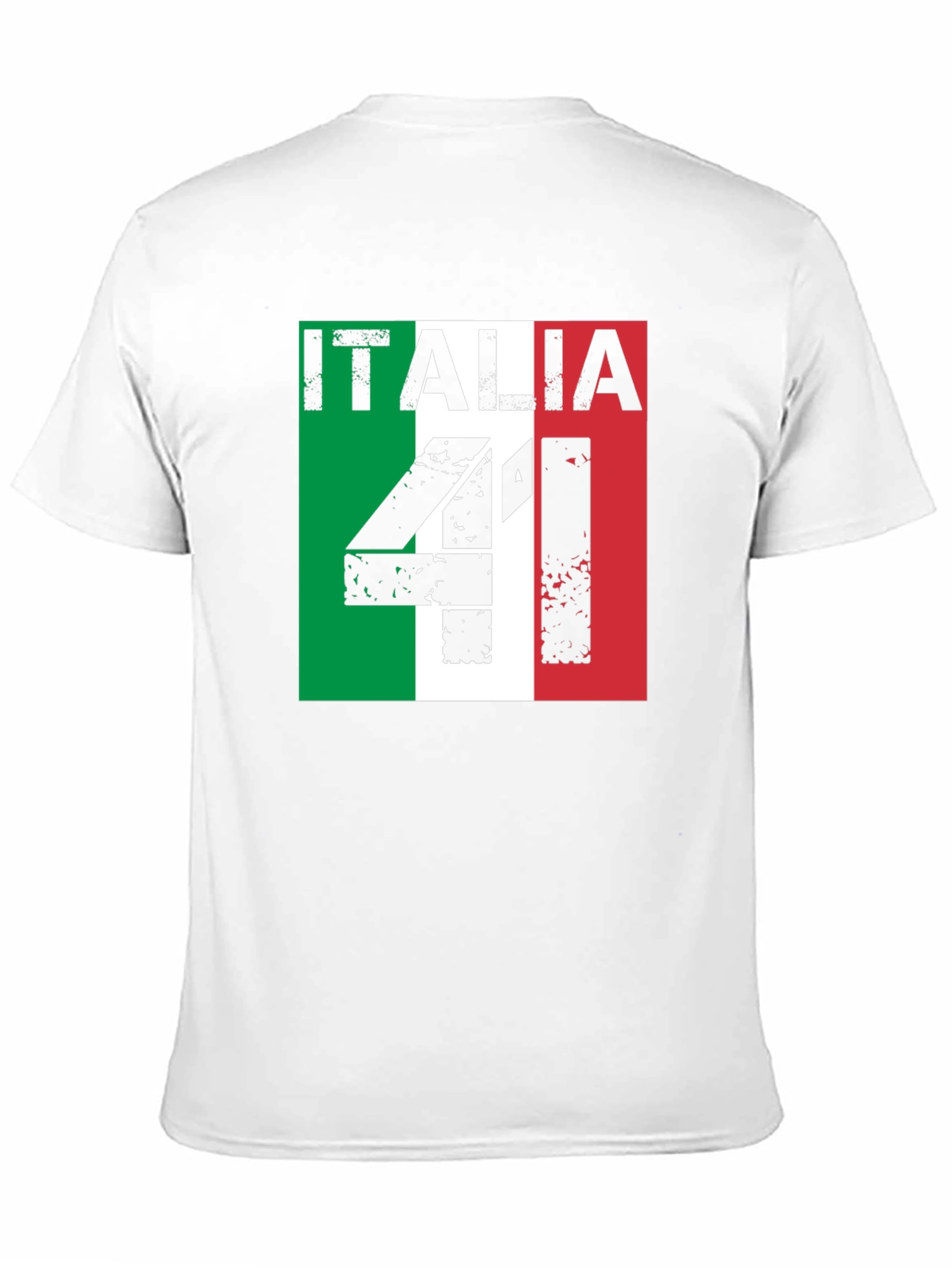 Italia Number T-Shirt - Italian Pride Tee
