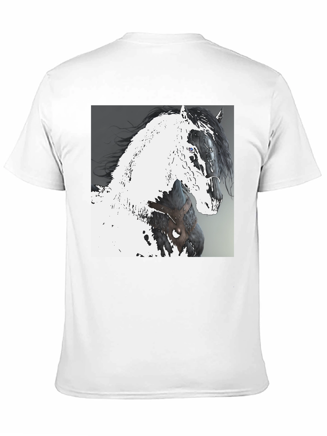 Horse Graphic Black T-Shirt