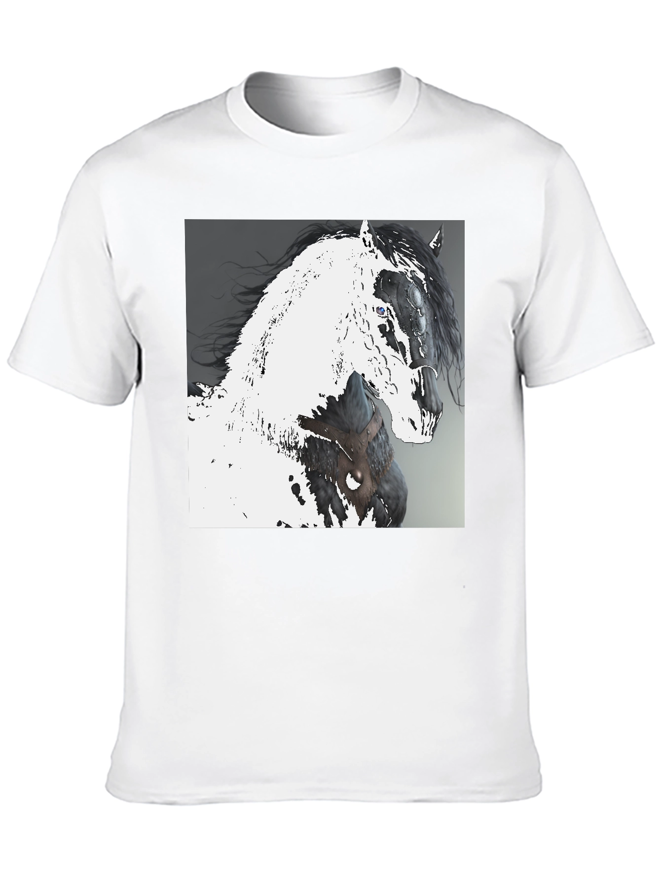 Horse Graphic Black T-Shirt