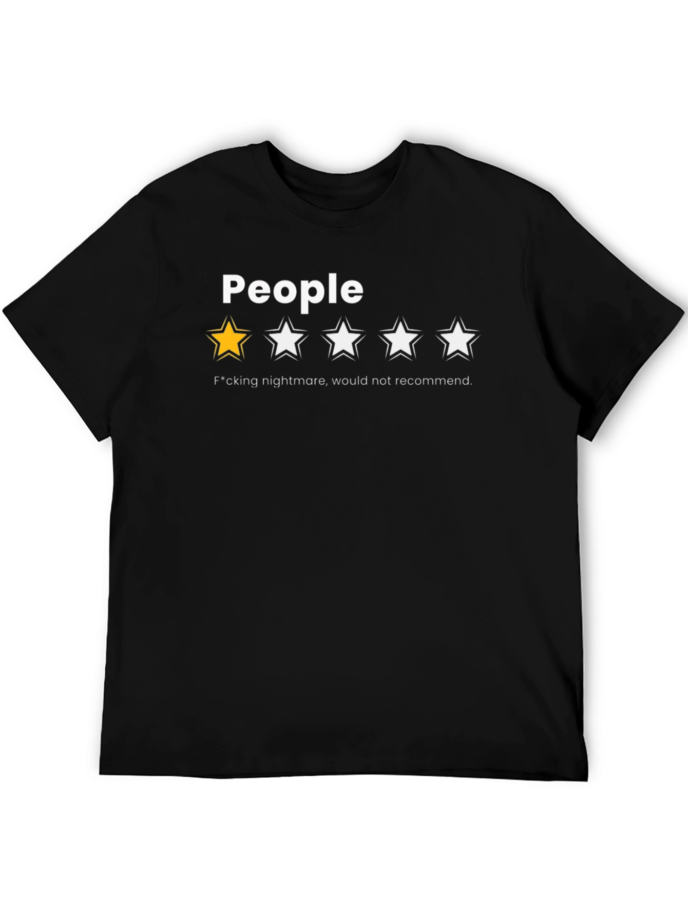 People: 1-Star Review Graphic T-Shirt