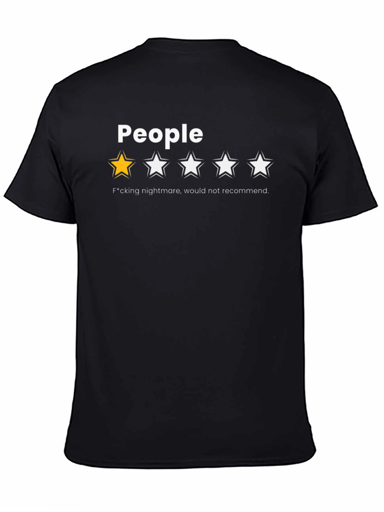 People: 1-Star Review Graphic T-Shirt