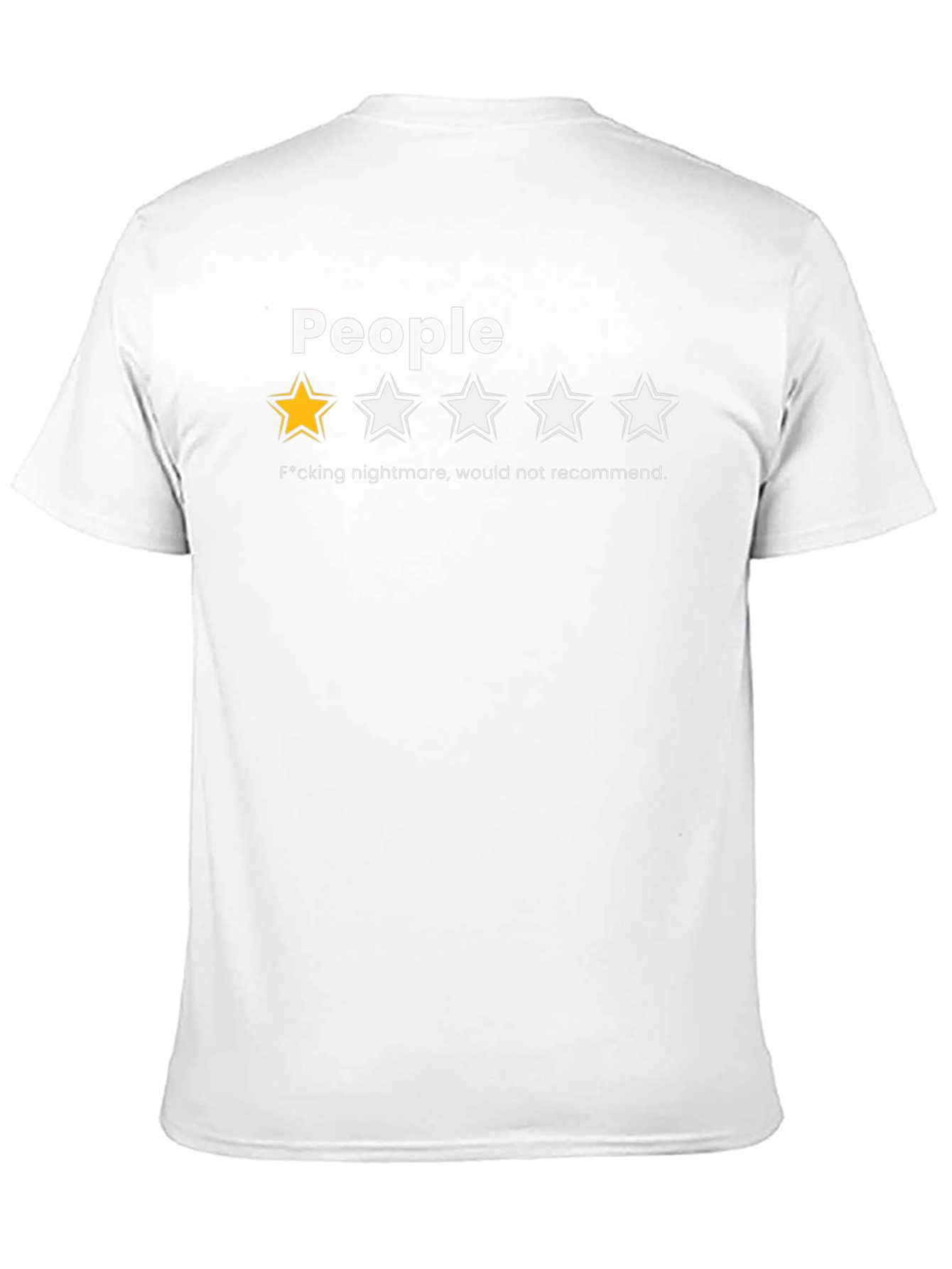 People: 1-Star Review Graphic T-Shirt