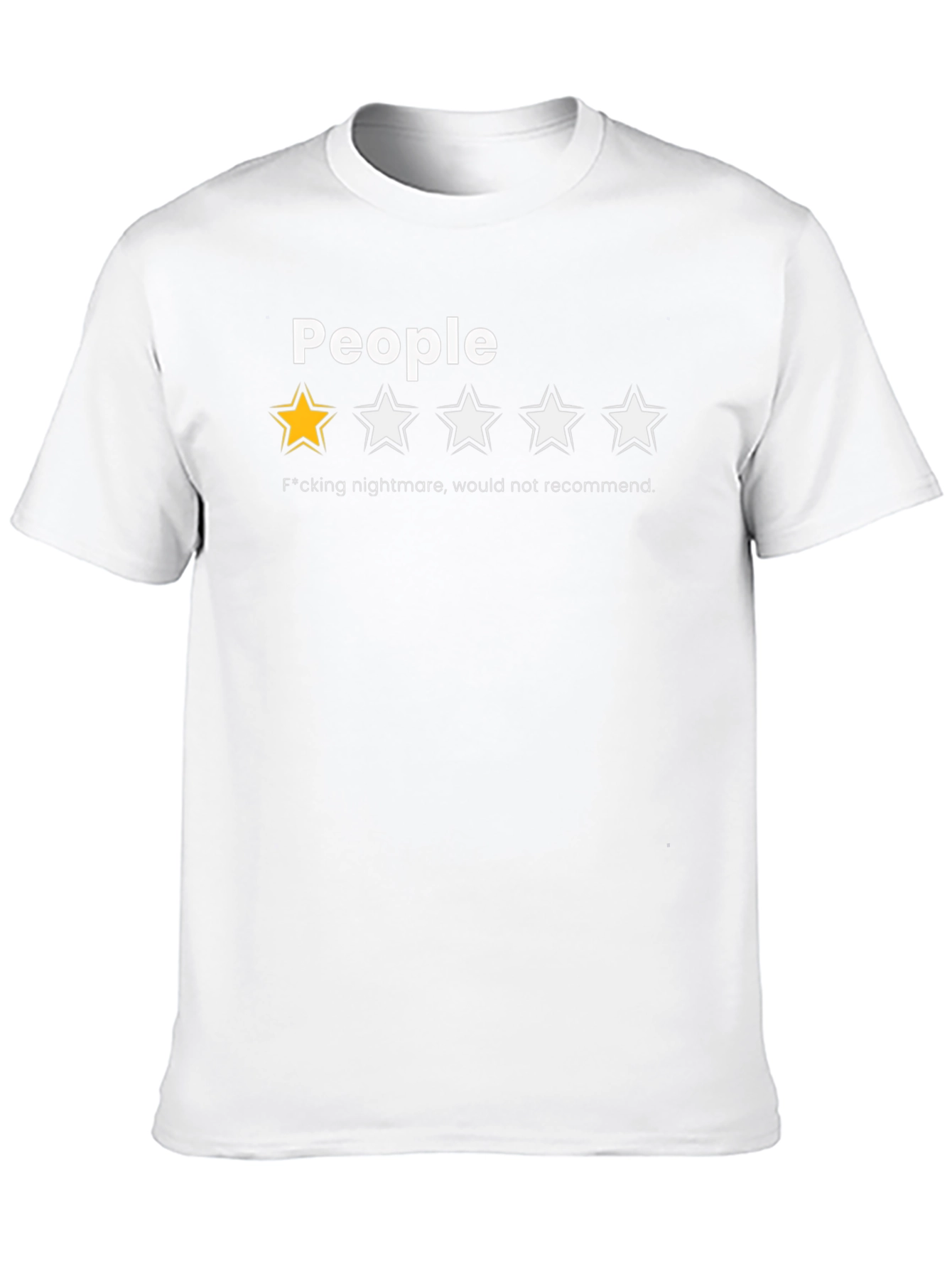 People: 1-Star Review Graphic T-Shirt