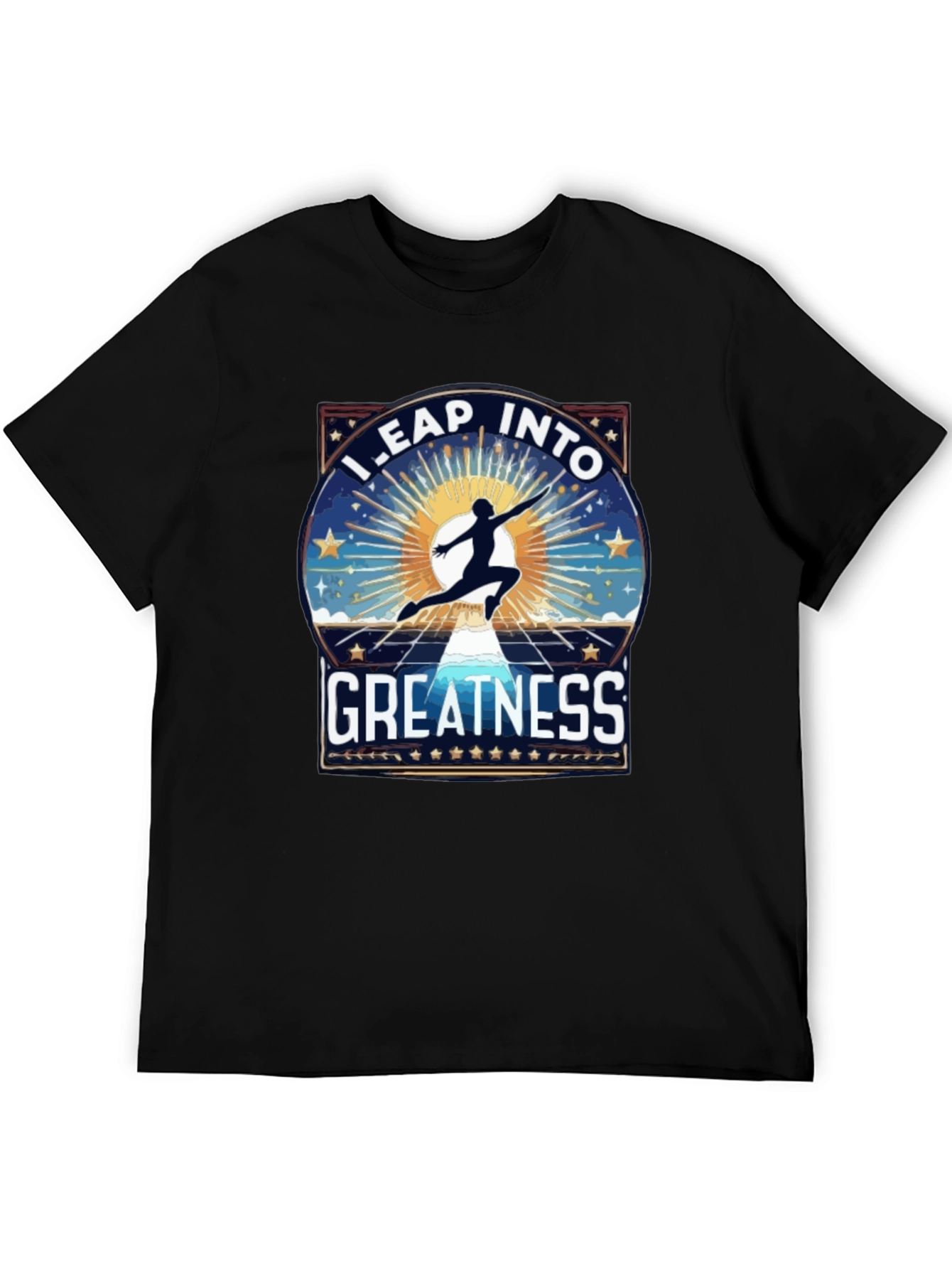 Leap Into Greatness Graphic T-Shirt