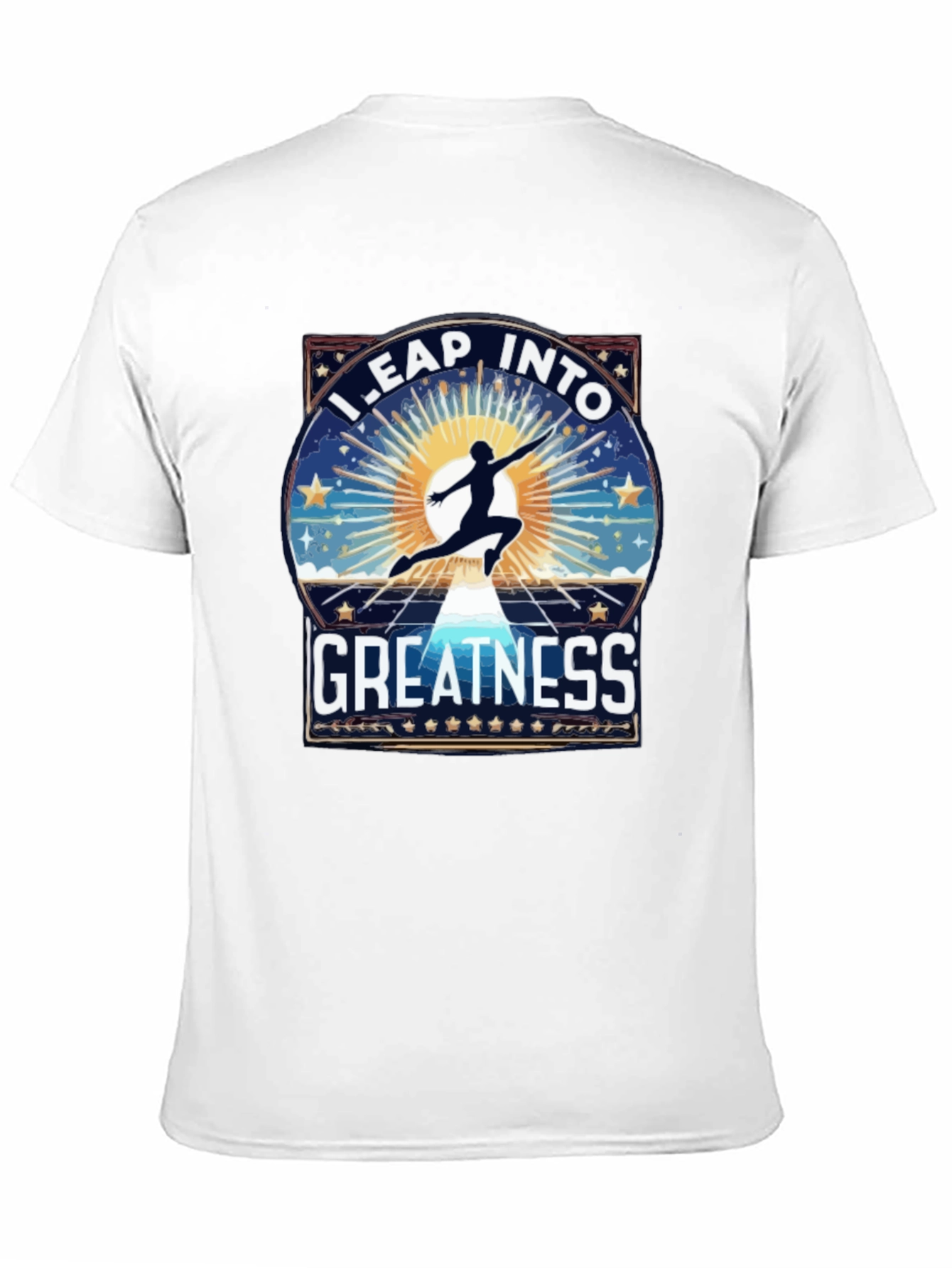 Leap Into Greatness Graphic T-Shirt