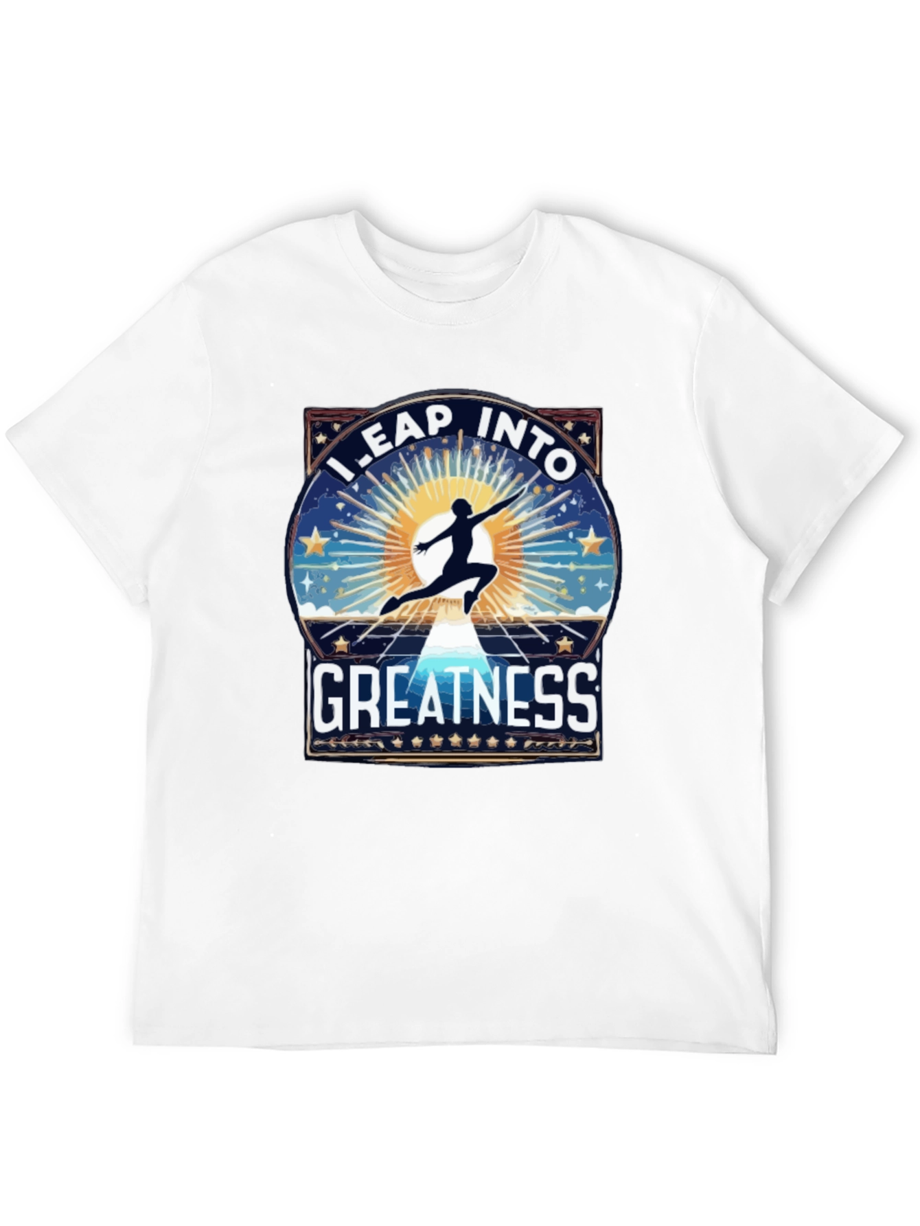 Leap Into Greatness Graphic T-Shirt