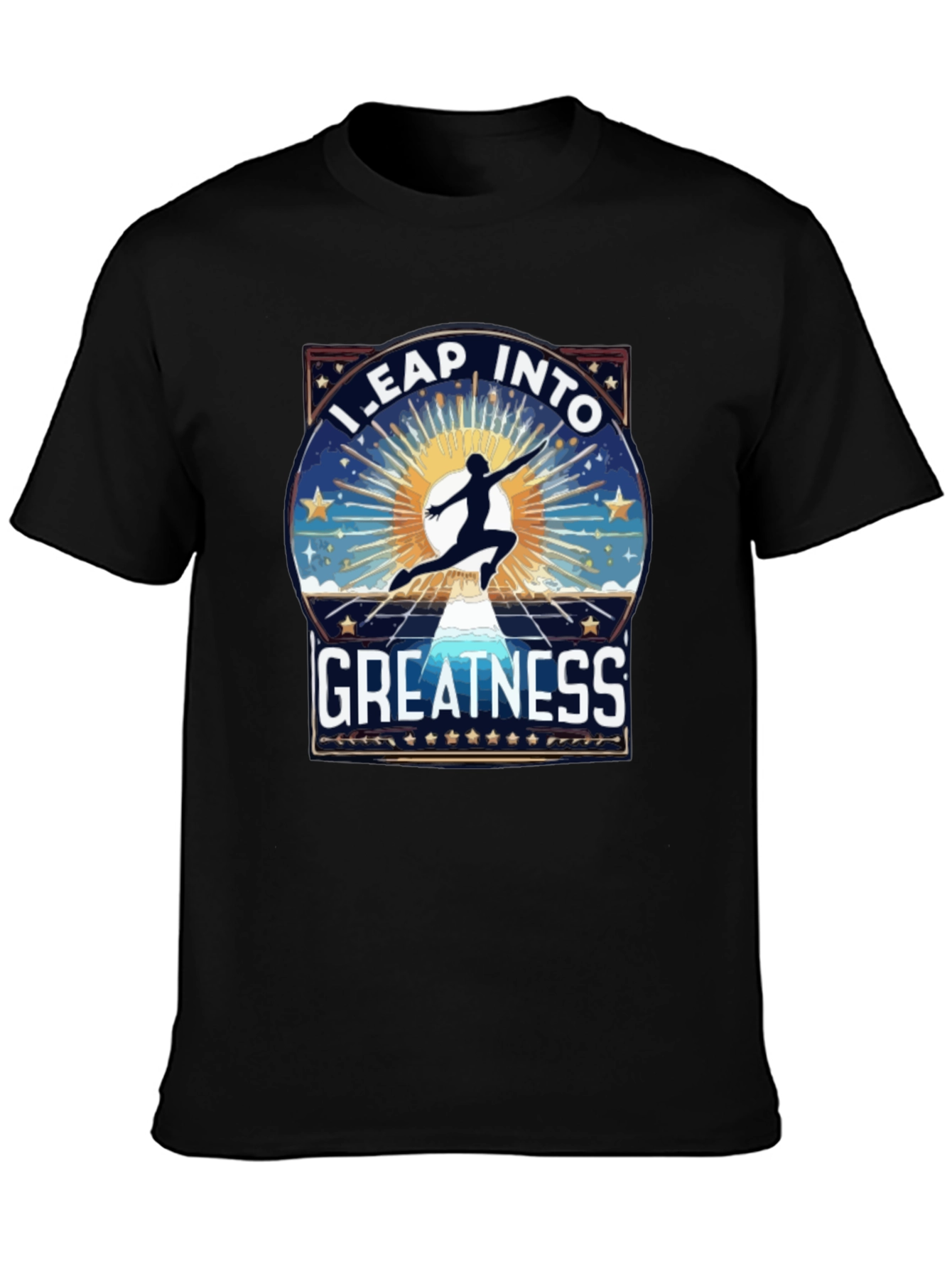Leap Into Greatness Graphic T-Shirt