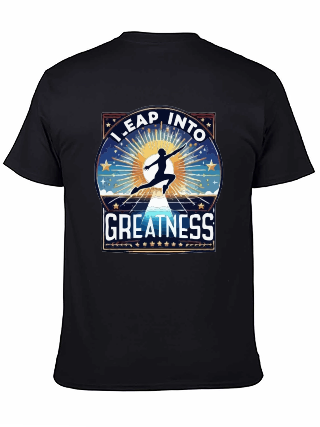 Leap Into Greatness Graphic T-Shirt