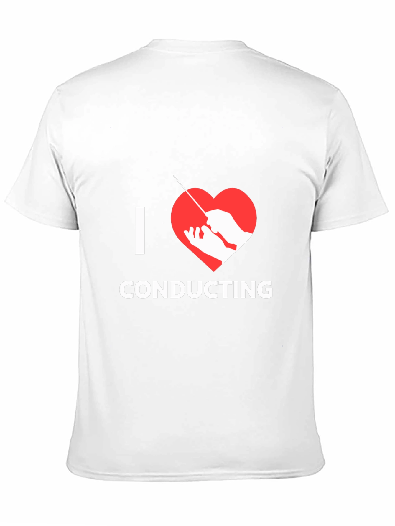 I Heart Conducting T-Shirt - Musician Love Tee
