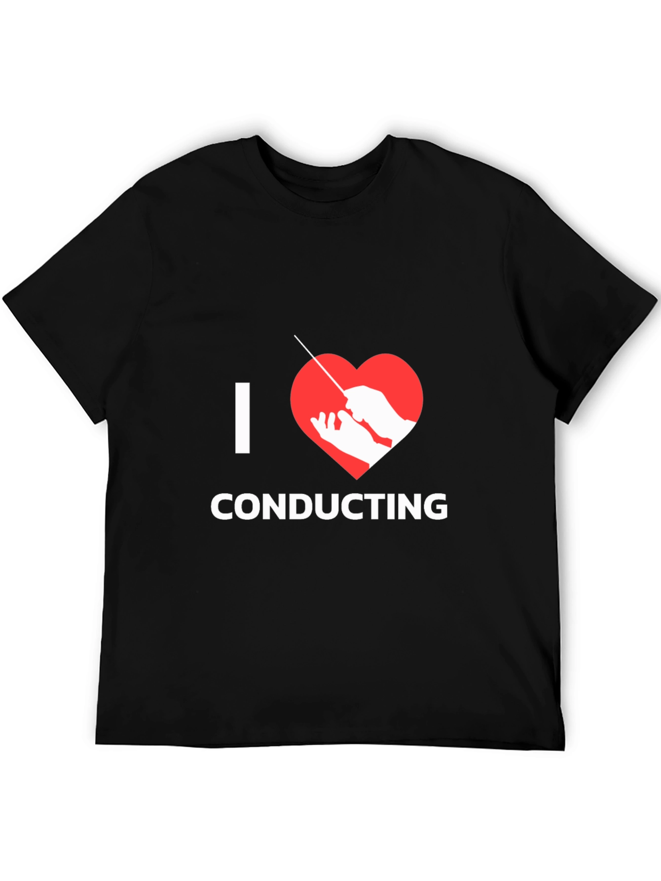 I Heart Conducting T-Shirt - Musician Love Tee