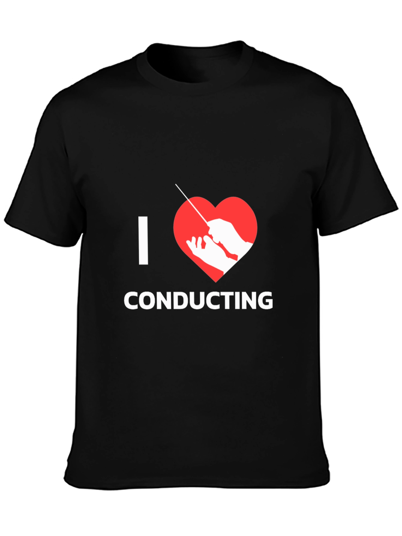 I Heart Conducting T-Shirt - Musician Love Tee
