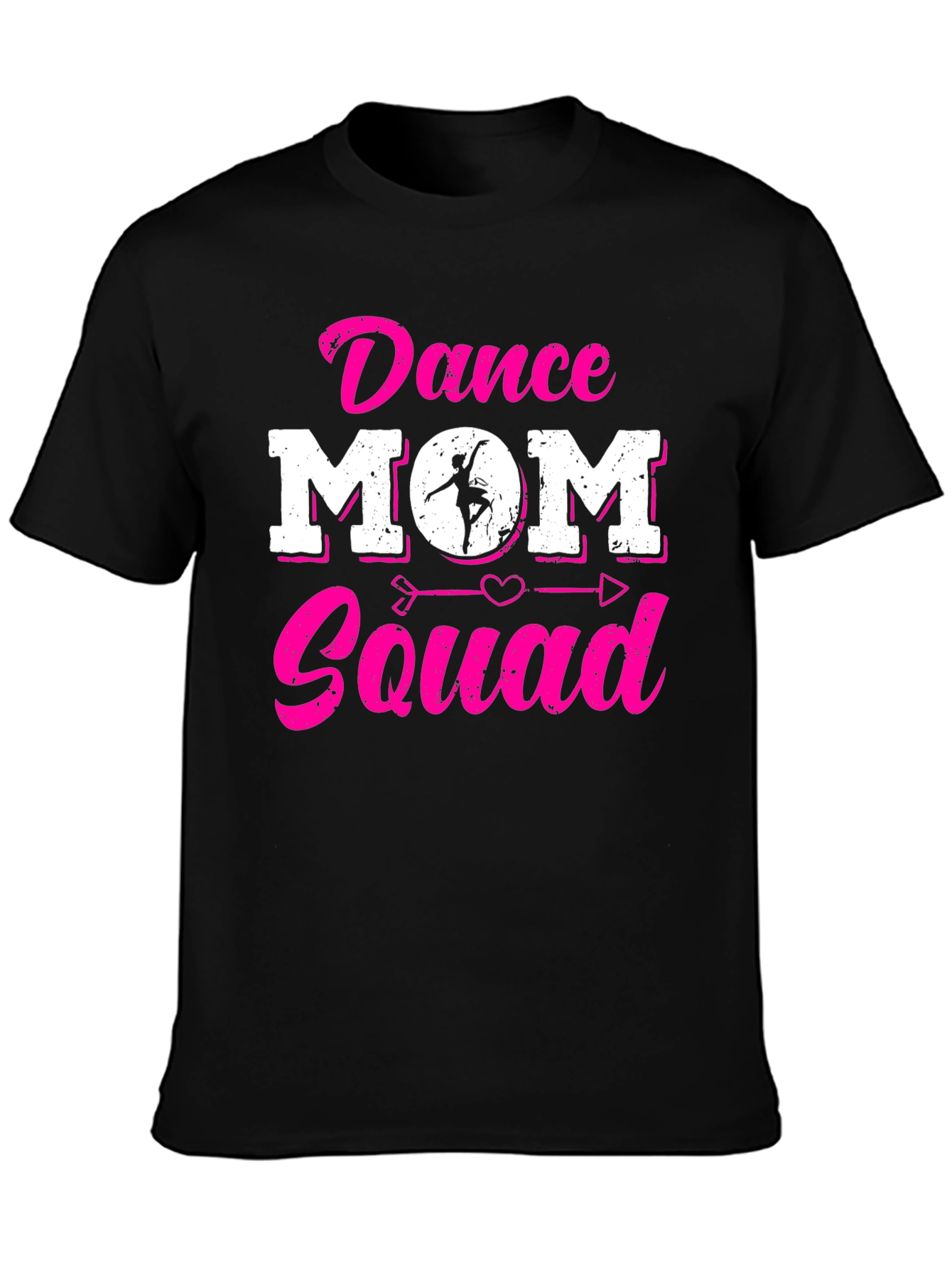 Dance Mom Squad Tee - Ballerina Graphic T-Shirt