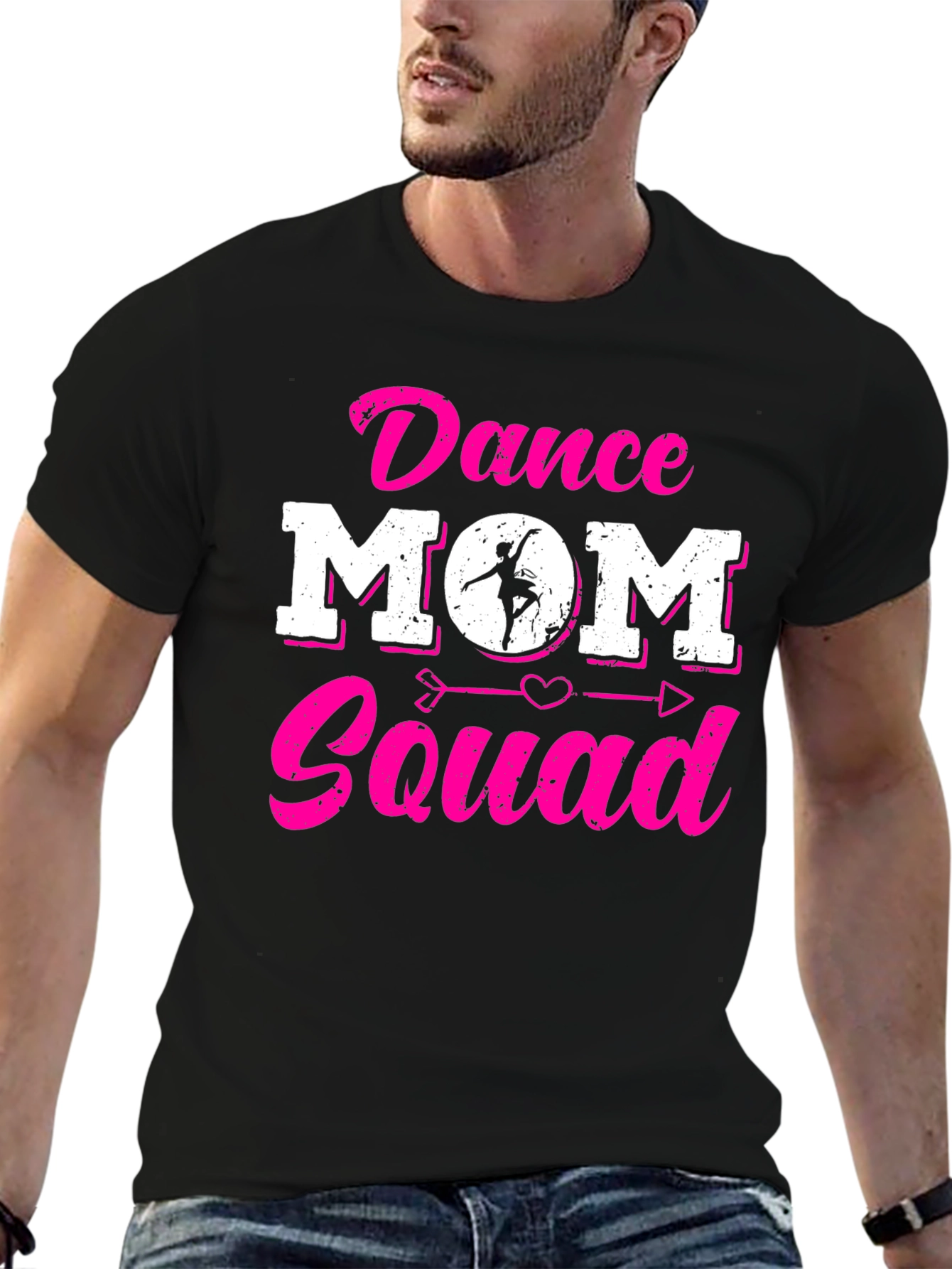 Dance Mom Squad Tee - Ballerina Graphic T-Shirt