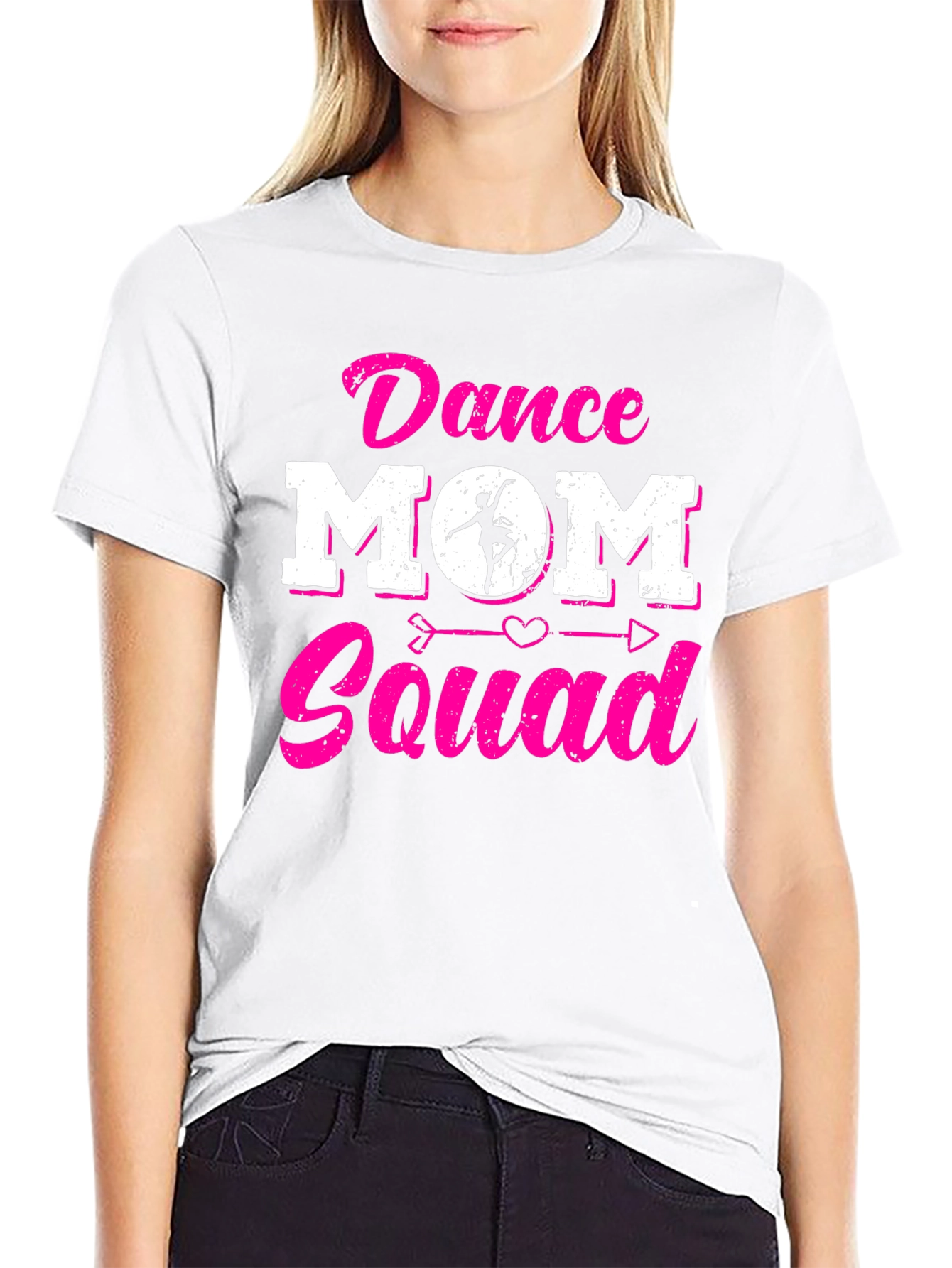 Dance Mom Squad Tee - Ballerina Graphic T-Shirt