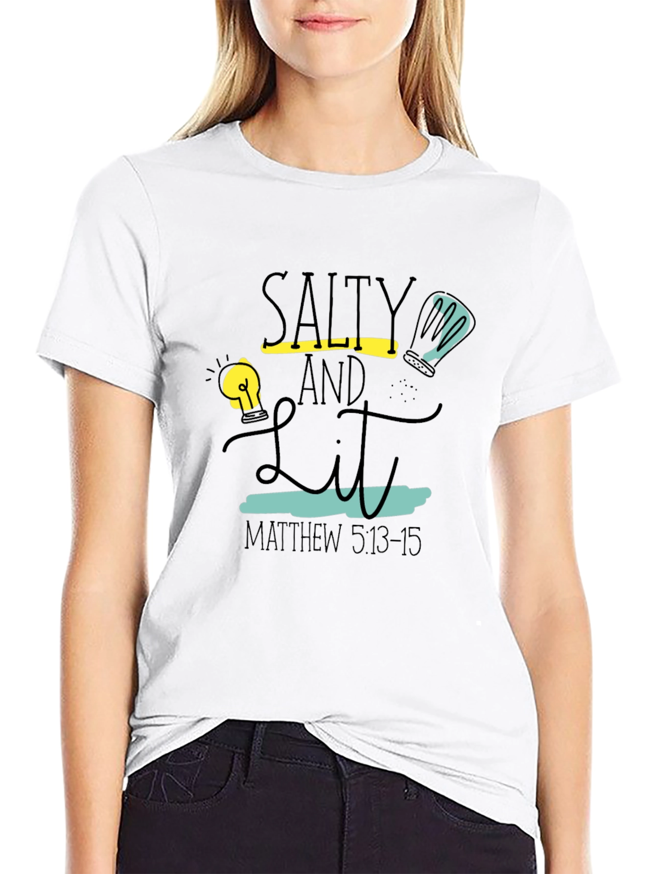 Salty and Lit T-Shirt - Matthew 5:13-15
