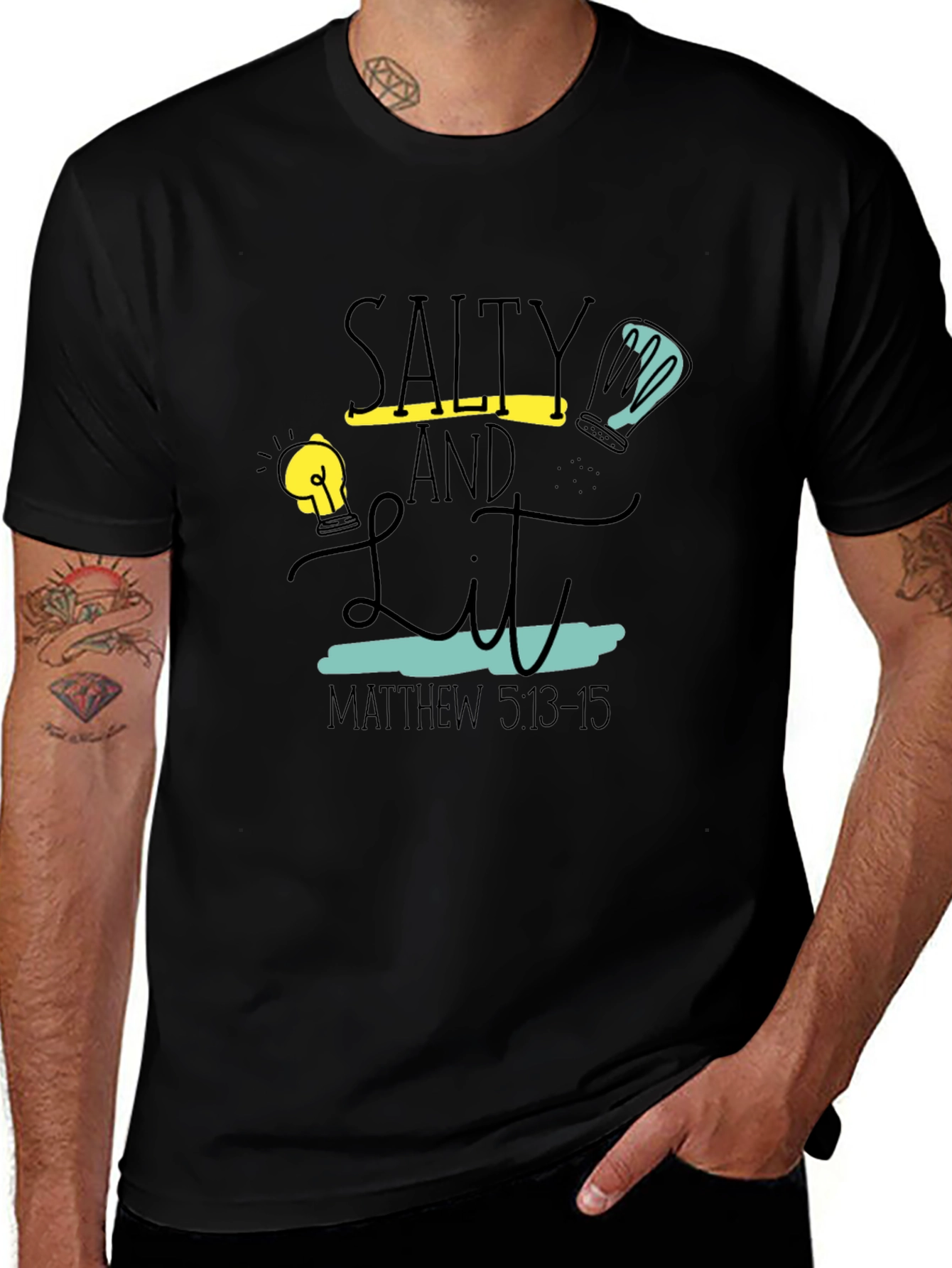 Salty and Lit T-Shirt - Matthew 5:13-15