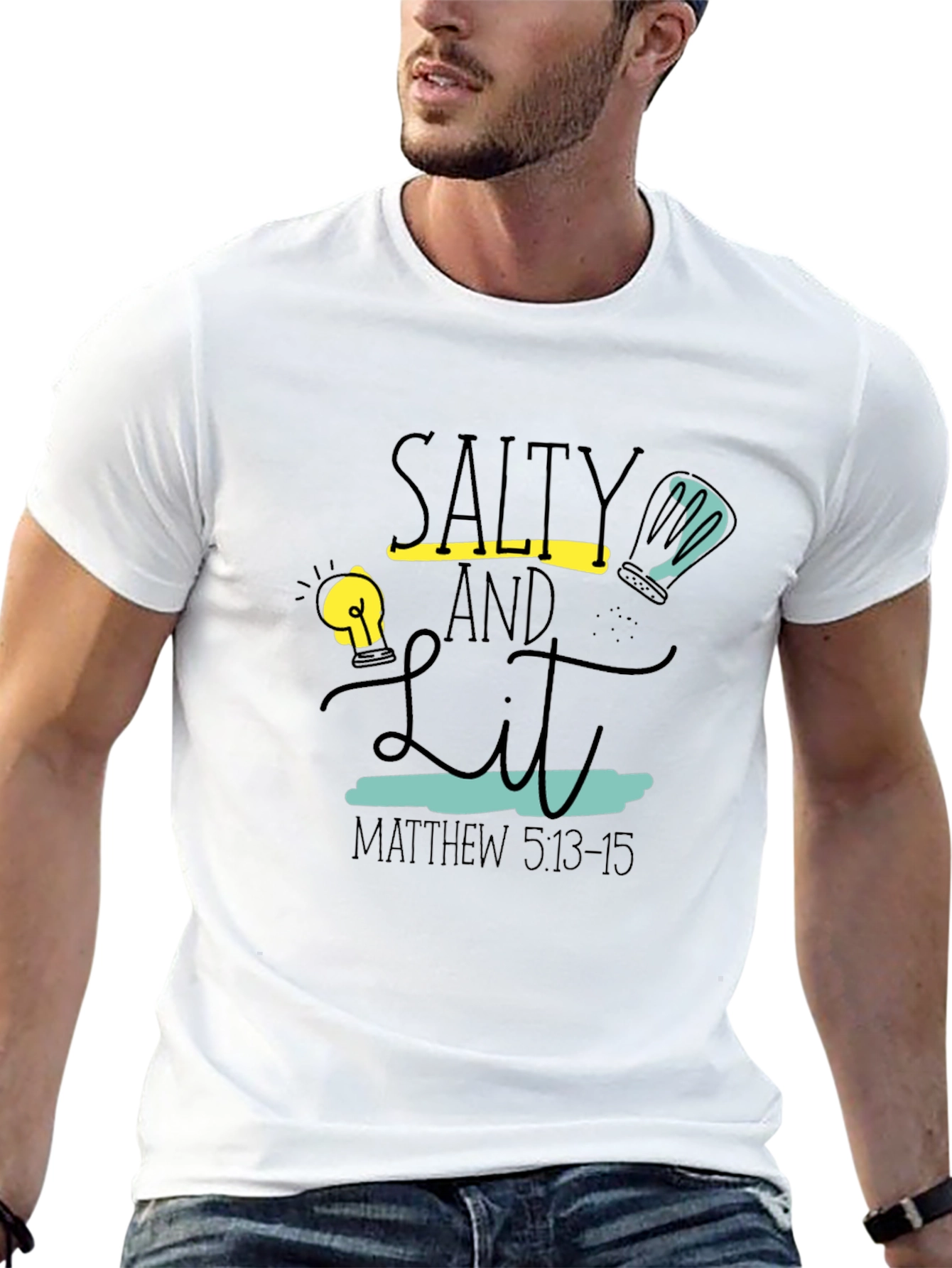 Salty and Lit T-Shirt - Matthew 5:13-15