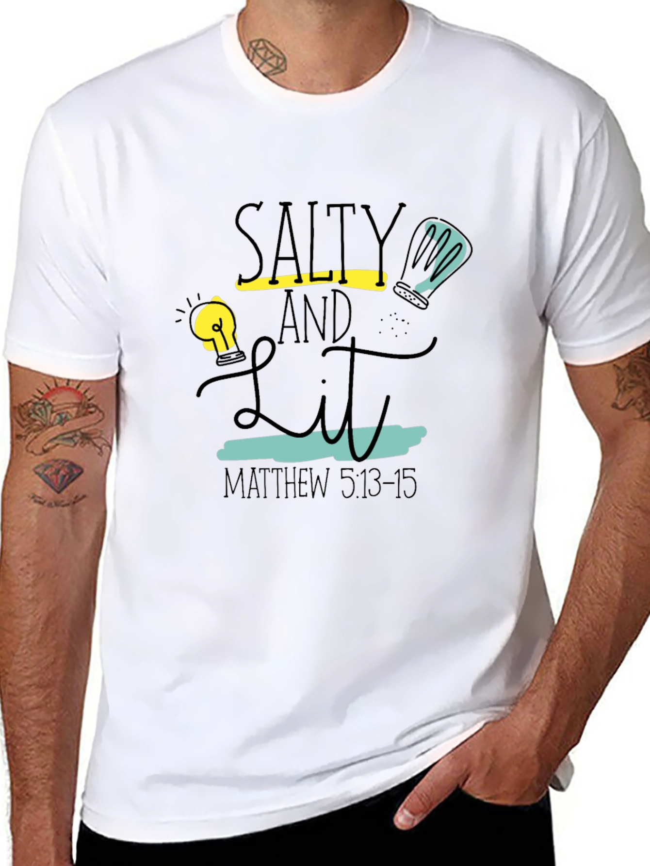 Salty and Lit T-Shirt - Matthew 5:13-15