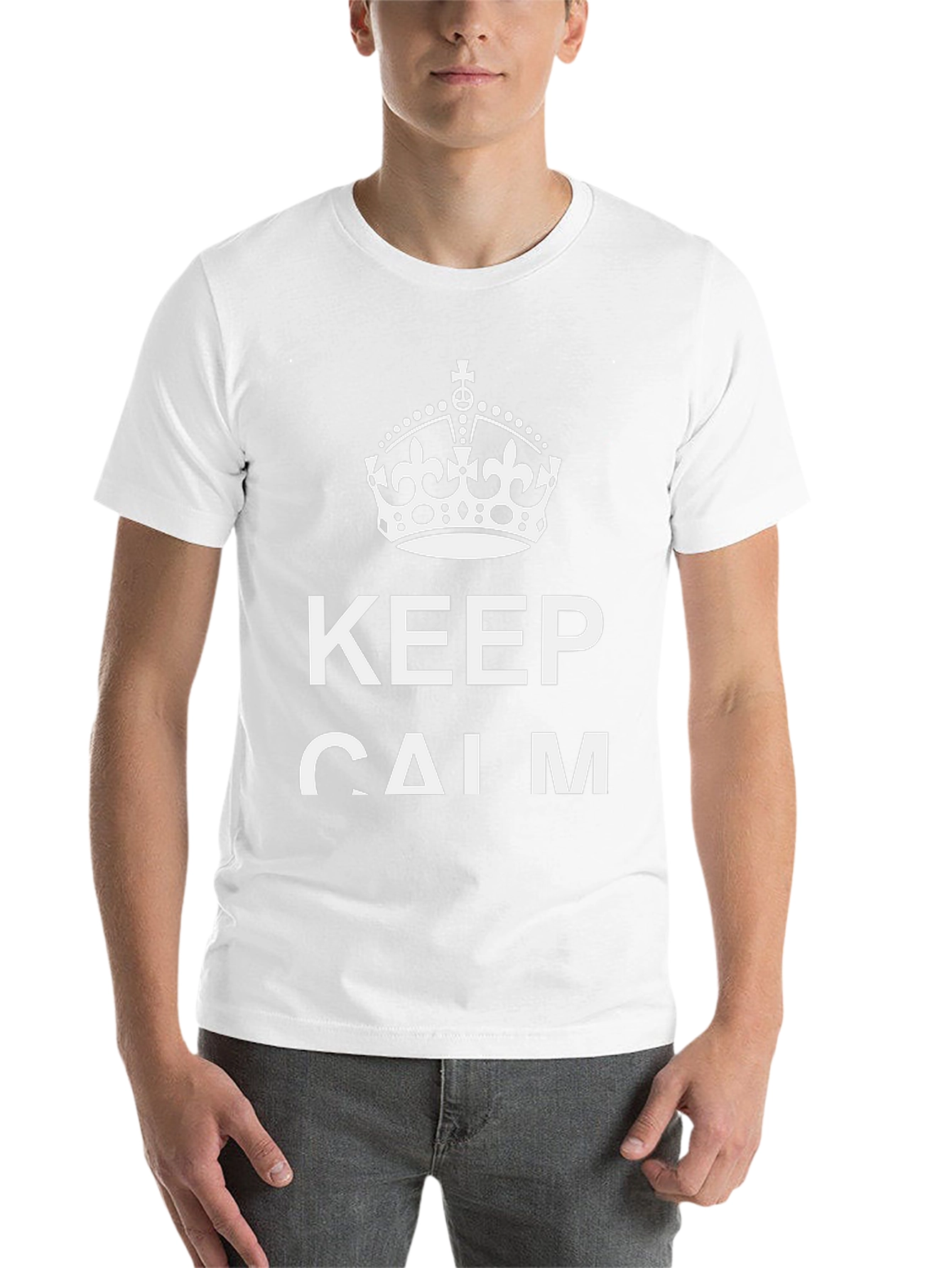 Keep Calm Black T-Shirt
