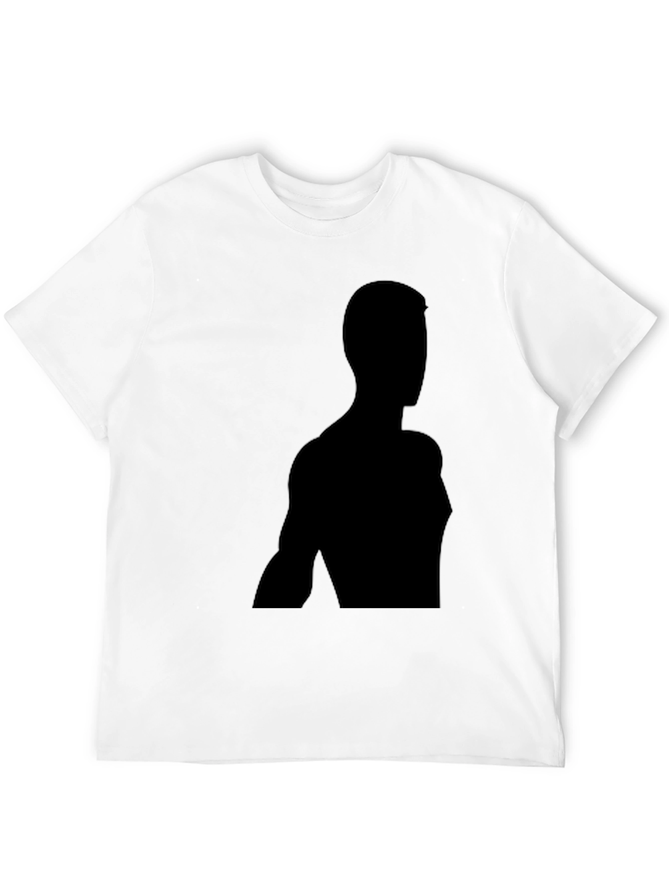 Silhouette Graphic Tee - Black Casual Shirt