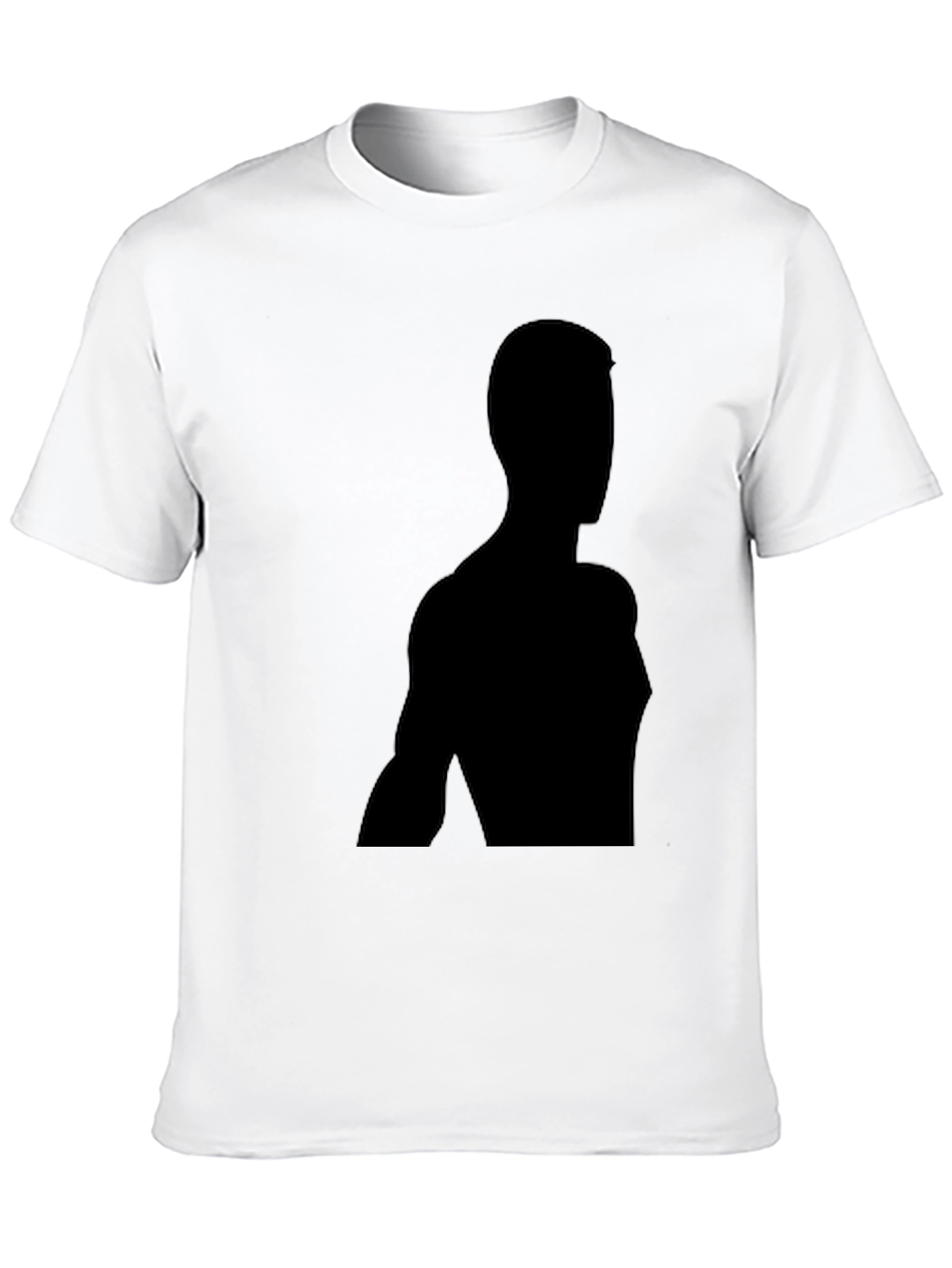 Silhouette Graphic Tee - Black Casual Shirt