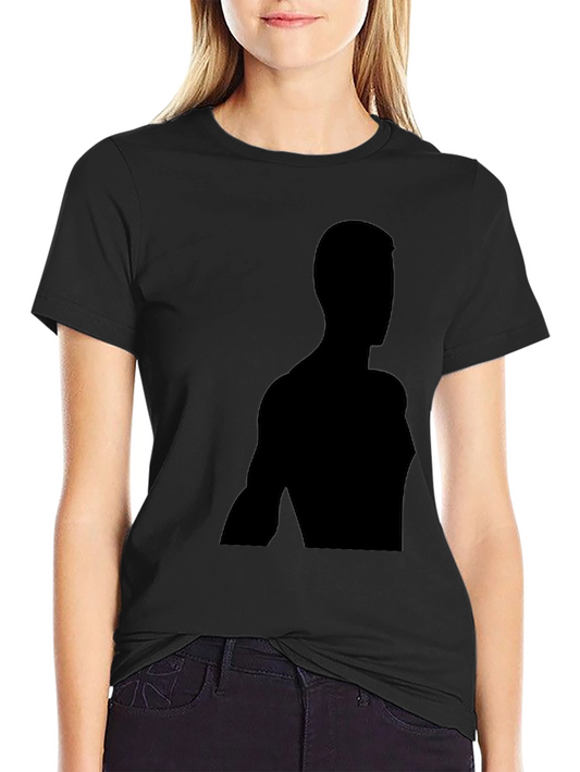 Silhouette Graphic Tee - Black Casual Shirt