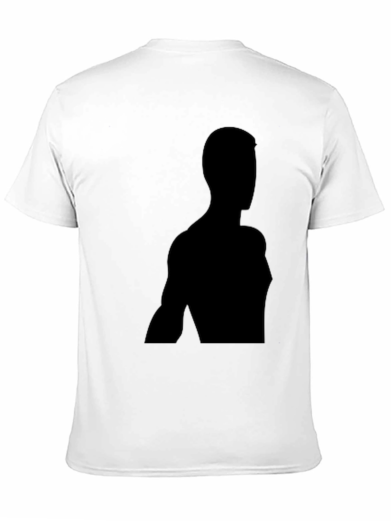 Silhouette Graphic Tee - Black Casual Shirt